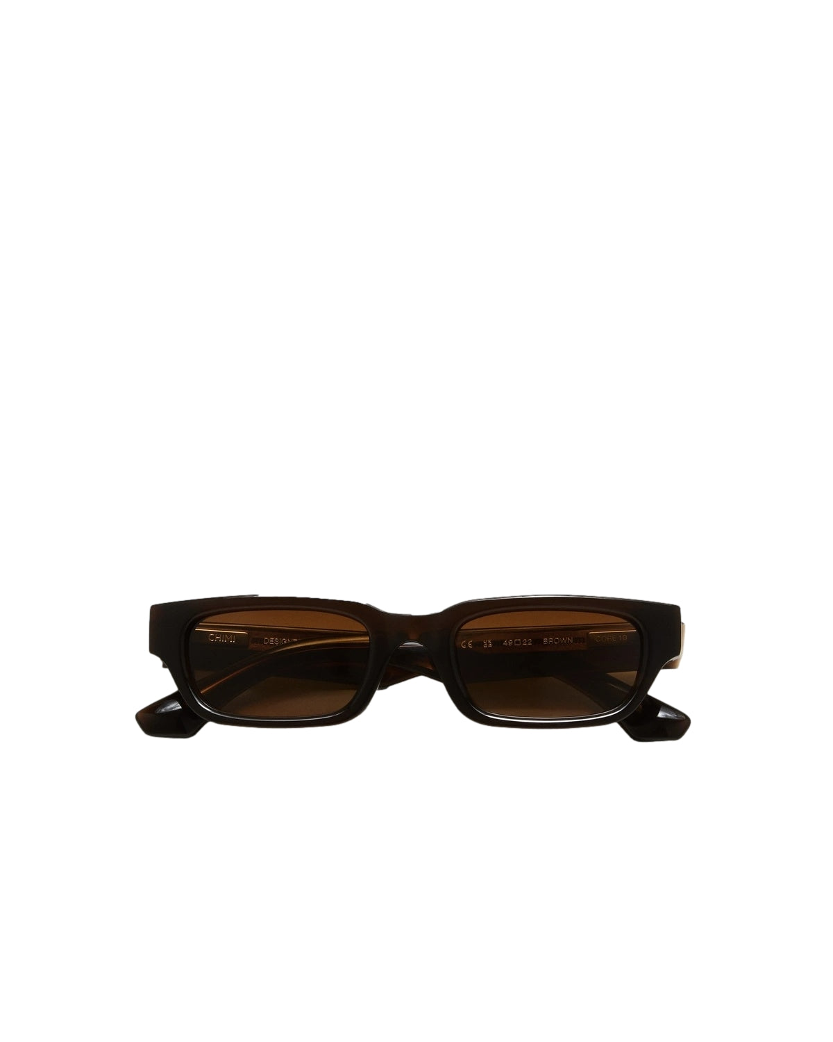 Chimi Eyewear Chimi 10 Brown Solbriller Brun - modostore.no