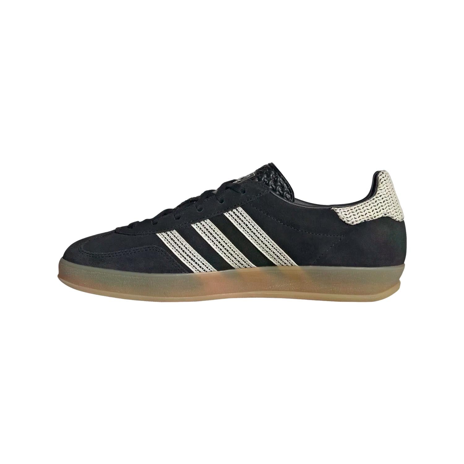 Adidas GAZELLE INDOOR W JI2755 Sko Sort Og Beige - modostore.no