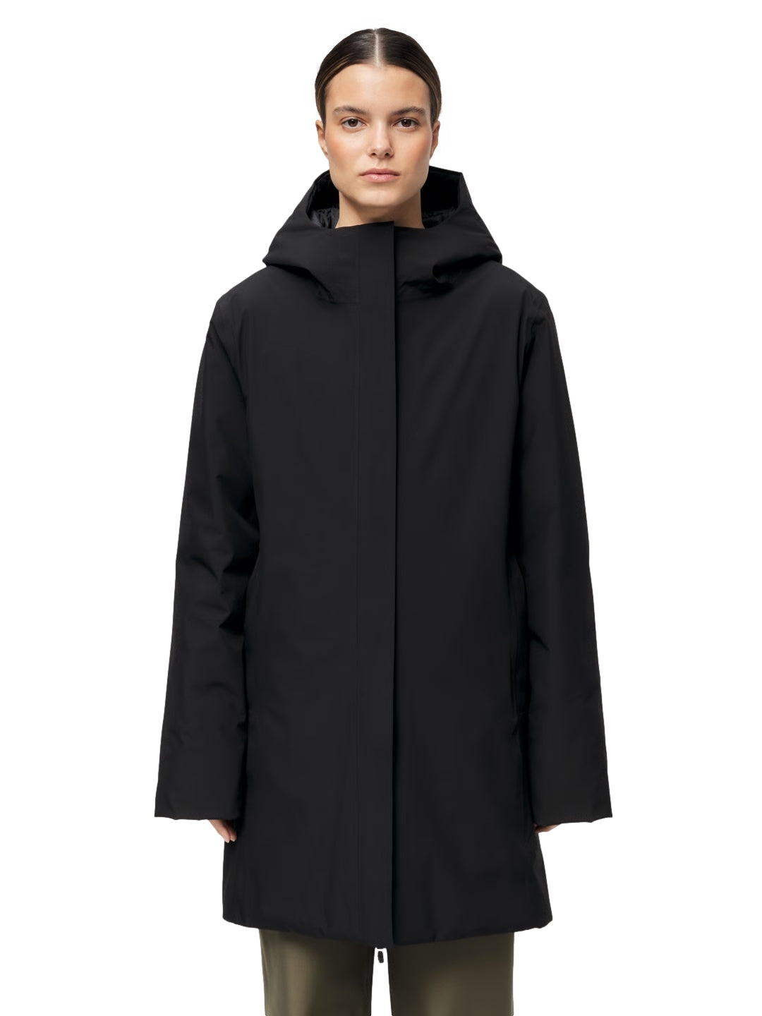 Blæst Ramoen Primaloft Parka Black Jakke Sort - modostore.no