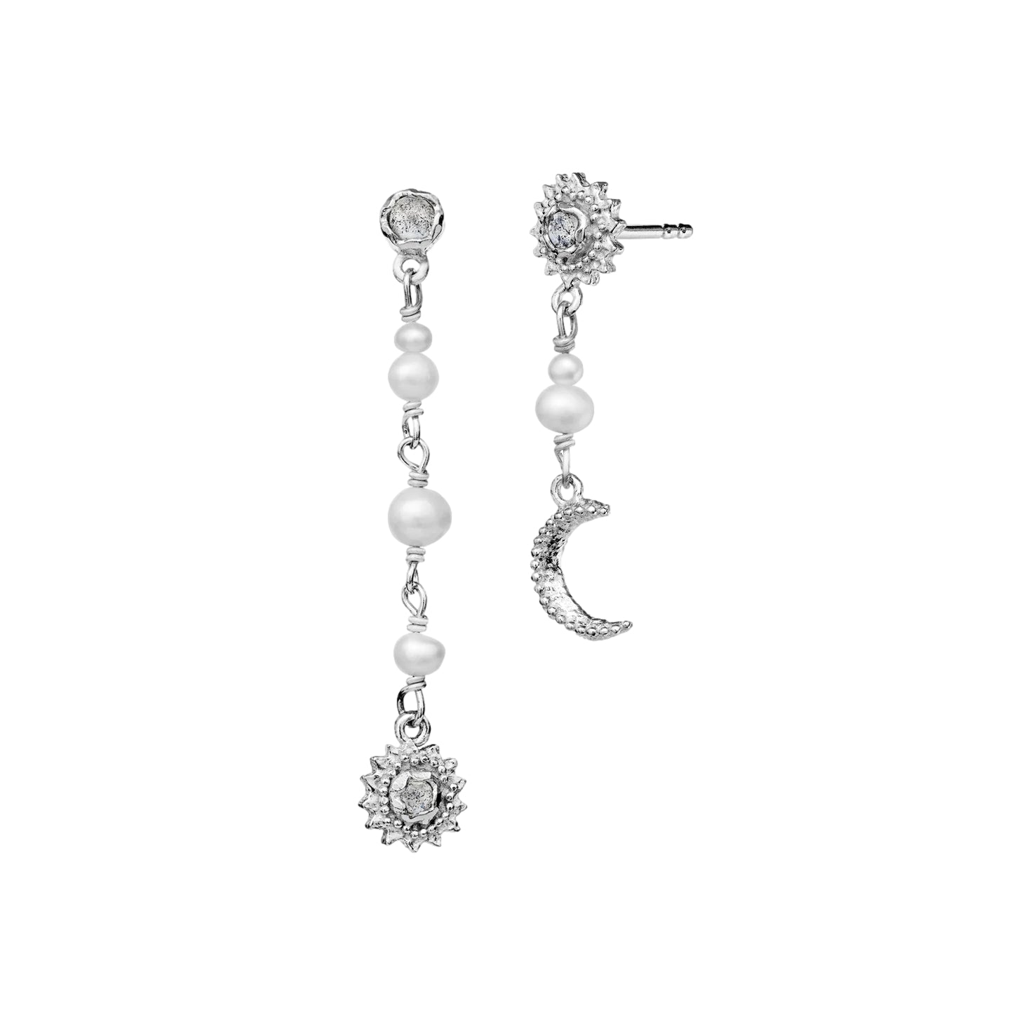 Maanesten Sunniva Earring Øredobber Sølv - modostore.no