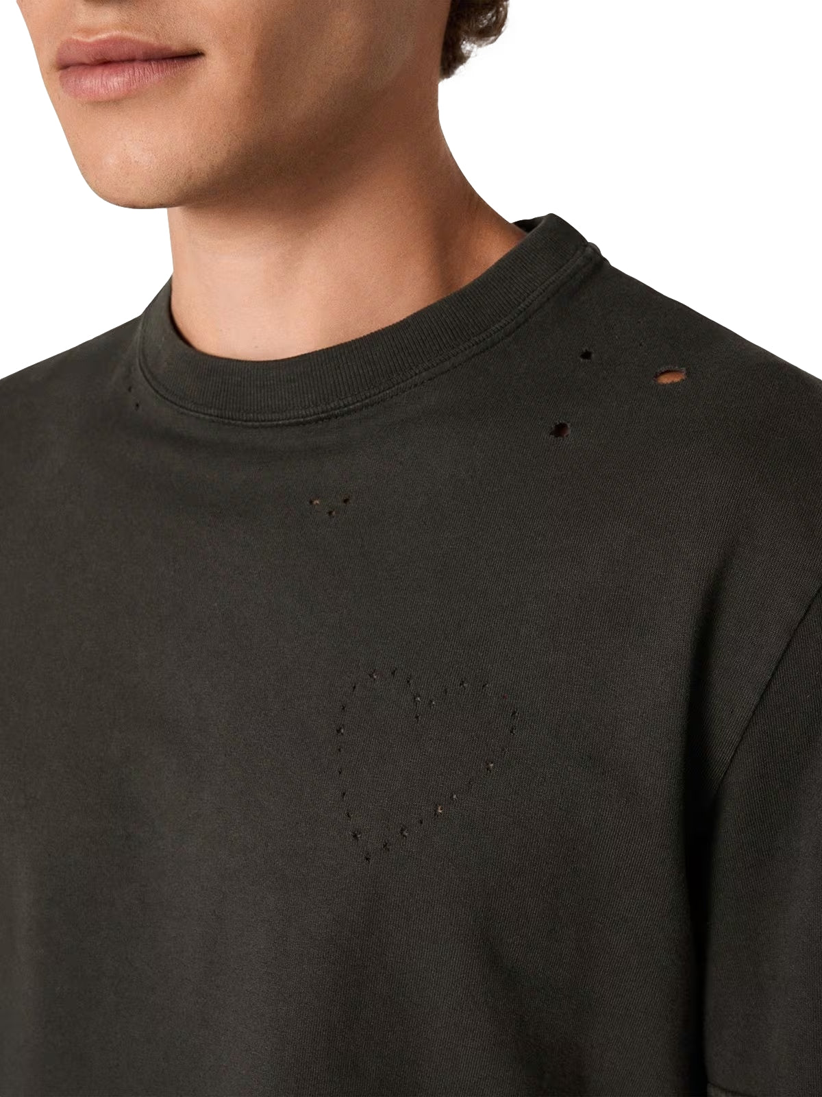 Golden Goose Golden M´s T-shirt Regular T-shirt Vasket Sort