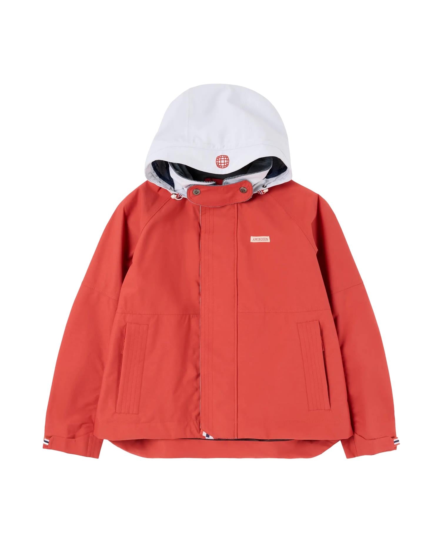 Amundsen Old Salt Jacket Womens Jakke Rød - modostore.no