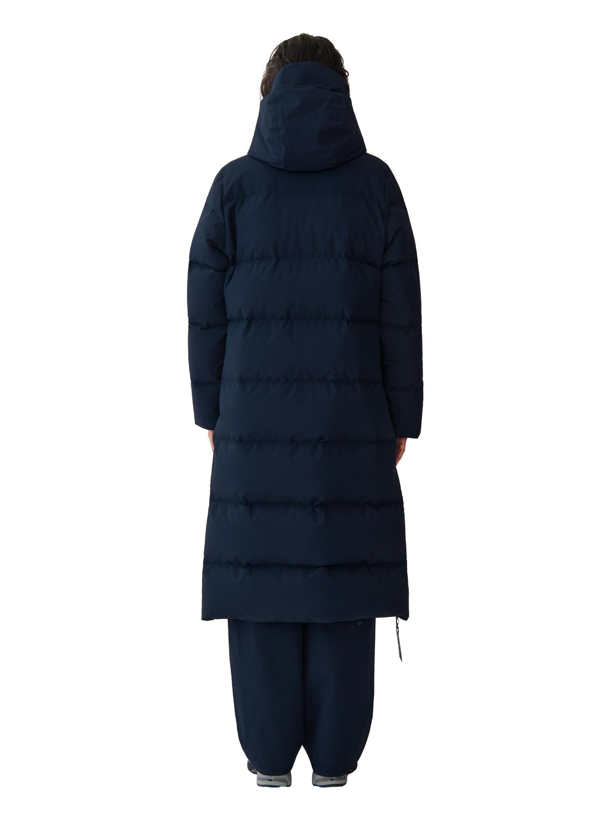 Blæst Innvik Down Coat Deep Sea Jakke Mørkeblå