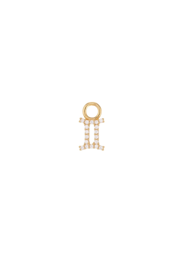 Emilia by Bon Dep Gemini Charm Charm Gull - modostore.no