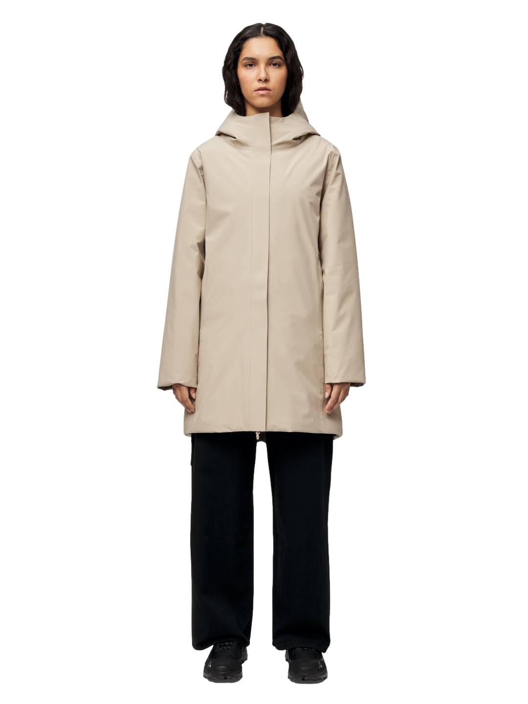 Blæst Ramoen Primaloft Parka Beige Jakke Beige - modostore.no