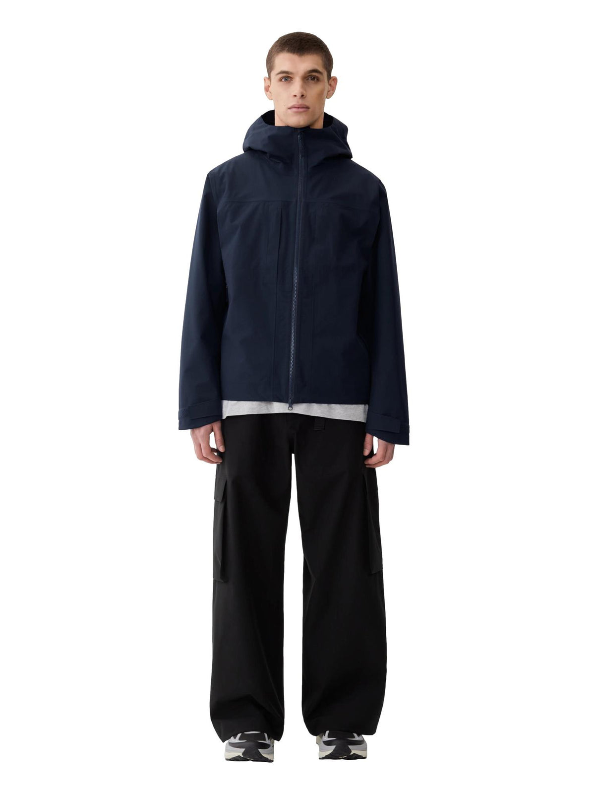 Blæst Jøns Jacket Deep Sea Jakke Mørkeblå