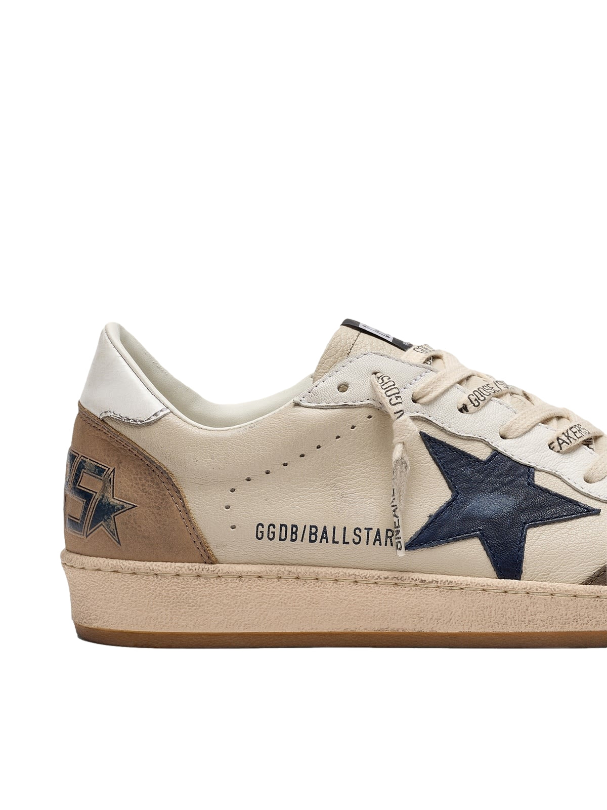 Golden Goose Ball Star Sko Beige Og Blå