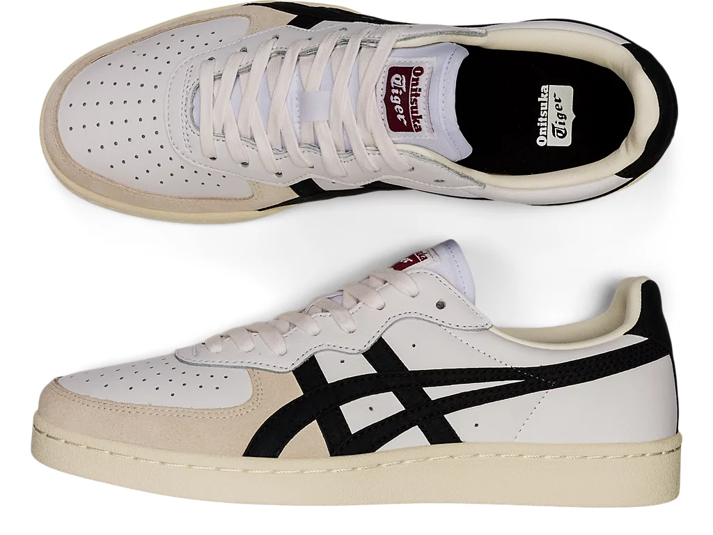 Asics Onitsuka Tiger GSM Sko Hvit Og Sort - modostore.no