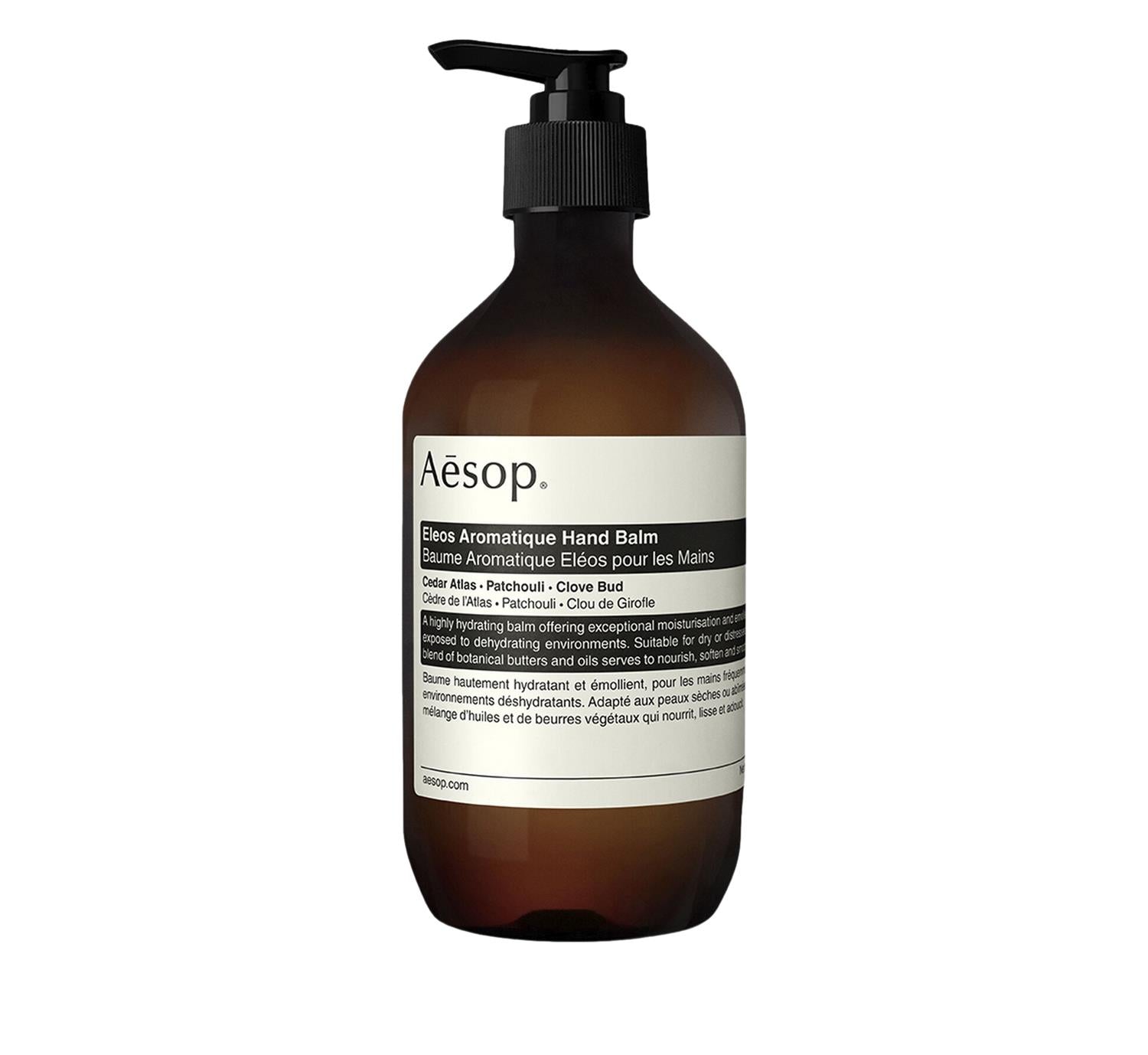 Aesop Eleos Aromatique Hand Balm 500ml Håndkrem Brun
