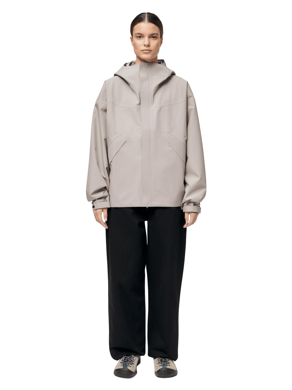 Blæst Synes Jacket Low Tide Jakke Beige Grå