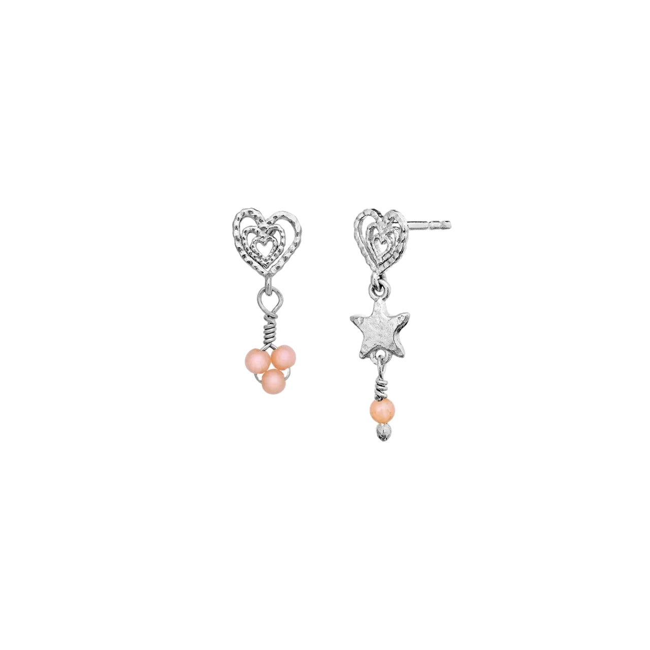 Maanesten Vibe Earrings Øredobber Sølv - modostore.no