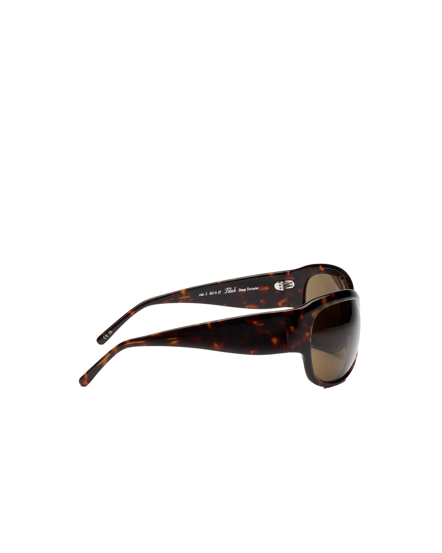 Chimi Eyewear Lilah Deep Tortoise Solbriller Brun