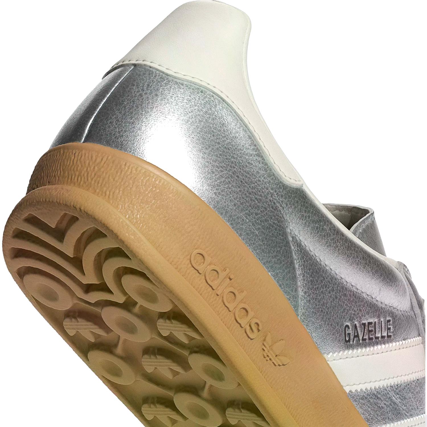 Adidas Gazelle Indoor JR1206 Sko Sølv - modostore.no