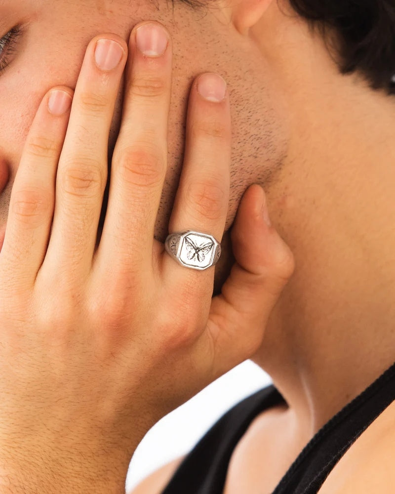 TwoJeys Butterfly Effect Ring Ring Sølv - modostore.no