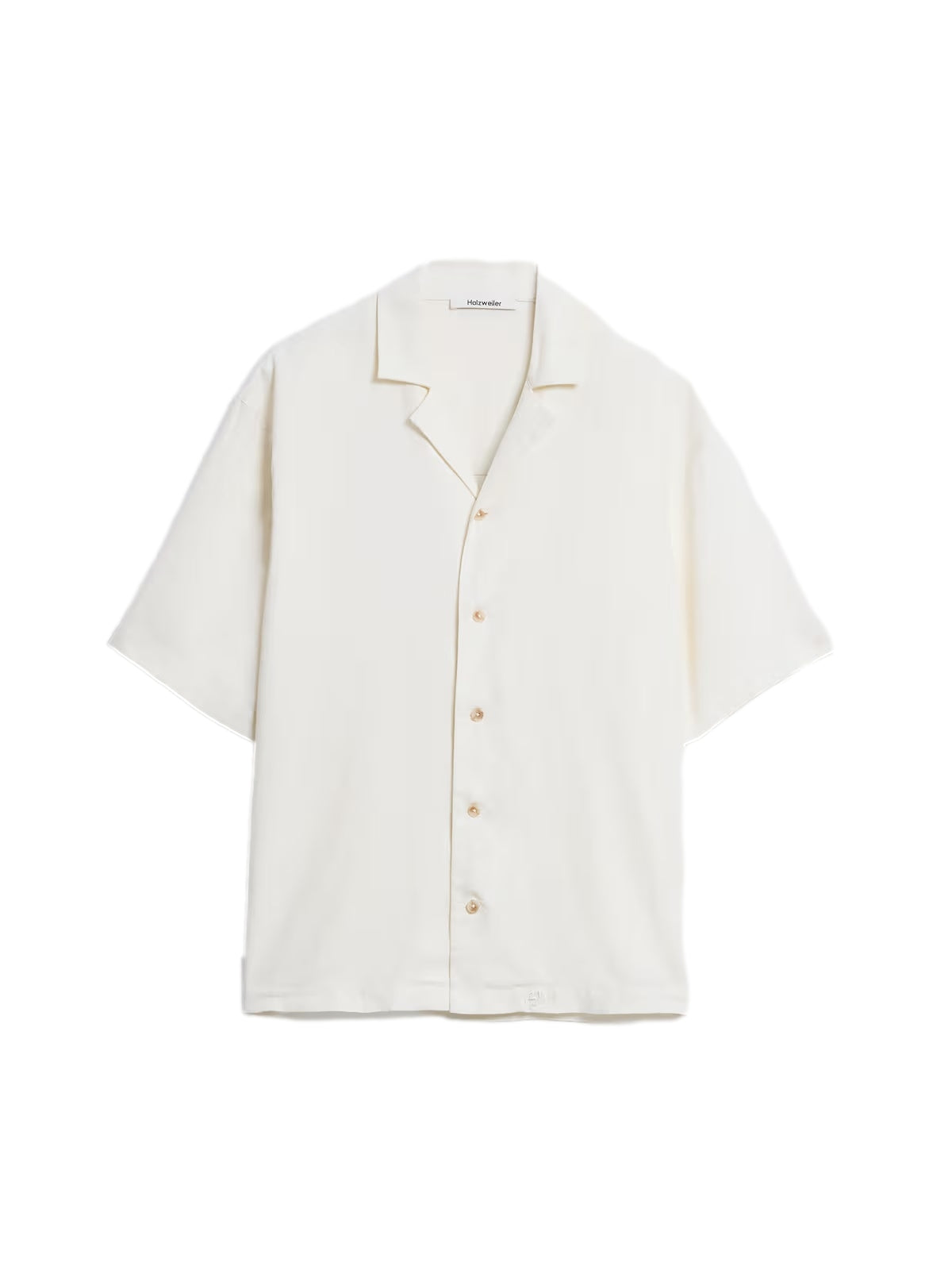 Holzweiler Pier Linen Shirt Skjorte Ecru - modostore.no