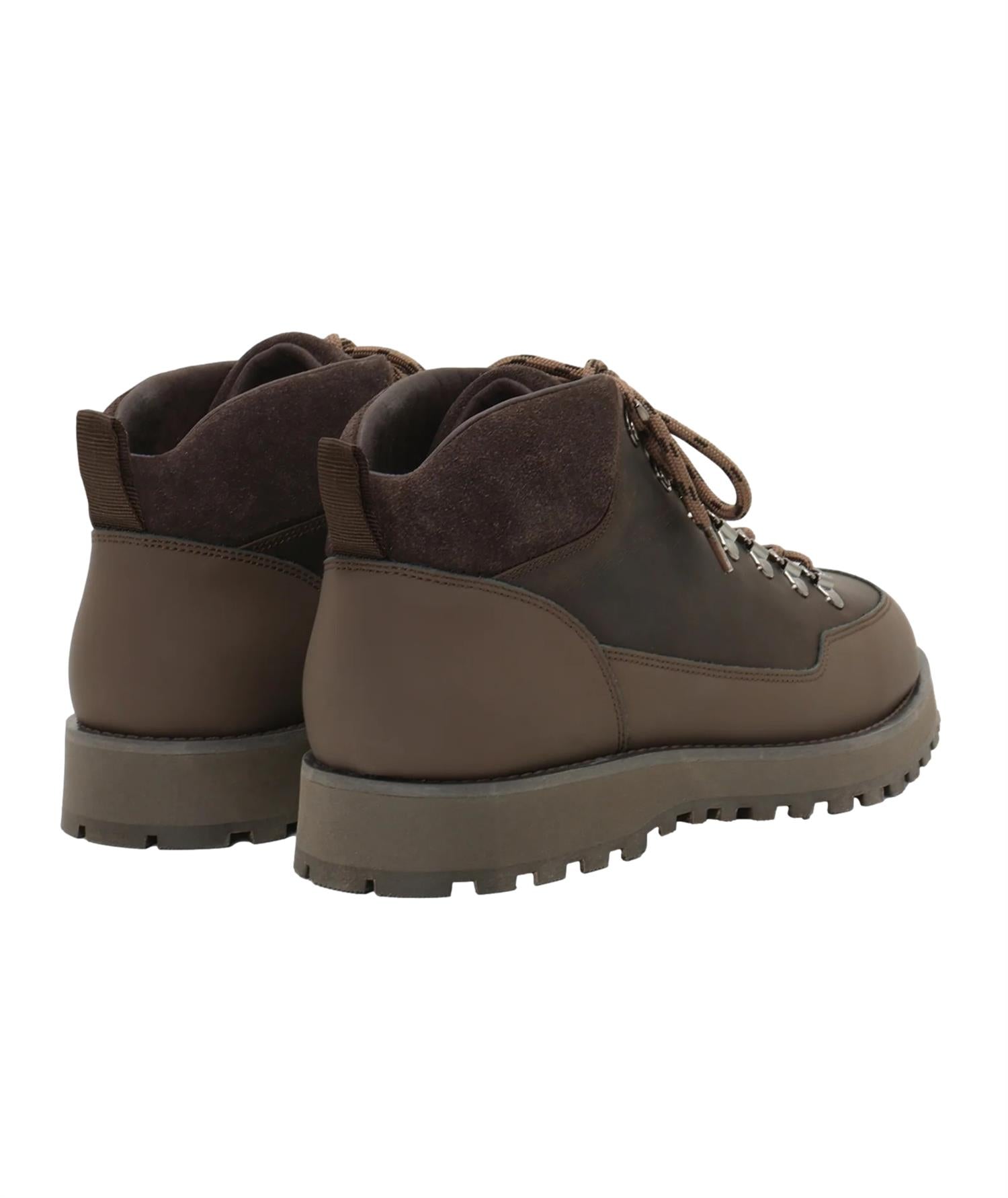 Garment Project Dune Mid - Brown Crazy Horse Leather Sko Brun