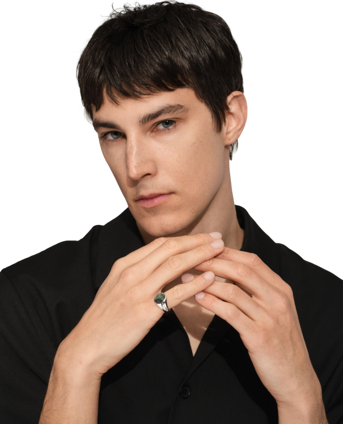 Tom Wood Kim Ring Kambaba Ring Grønn/Sølv