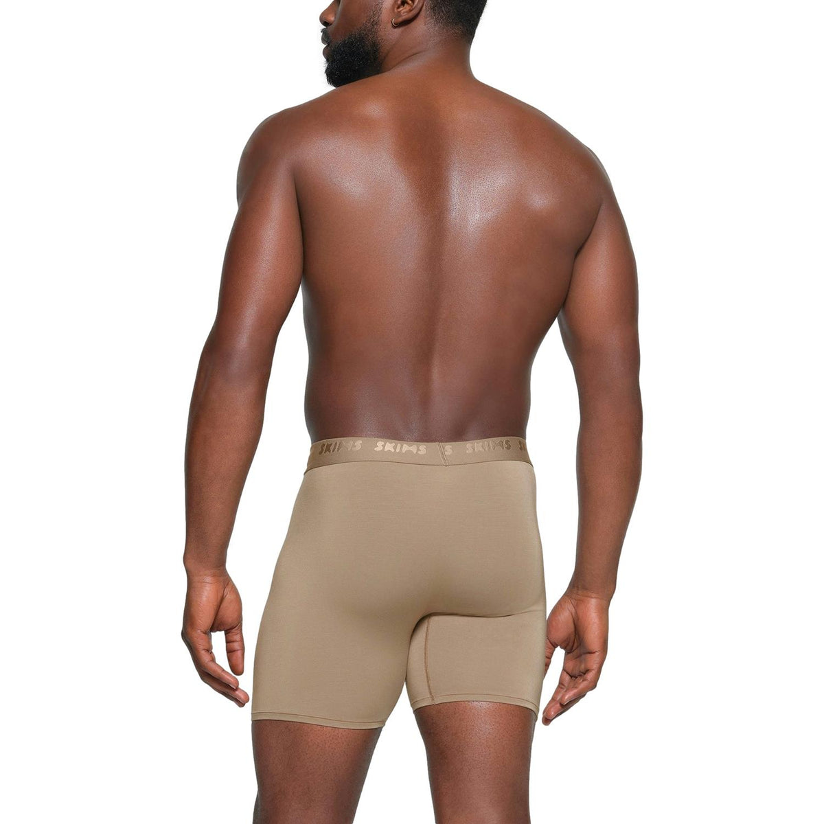 SKIMS Stretch 3-pakning boxershorts med 5-tommers ben i Desert Multi fargekombinasjon