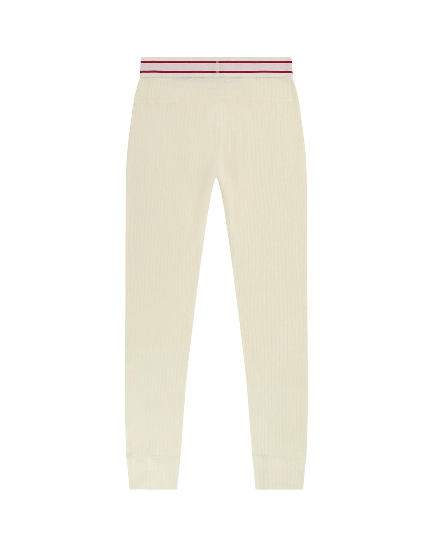 Amundsen Hero's Hide lang undertøy for menn i off-white ullstoff, komfortabelt og isolerende ullundertøy.
