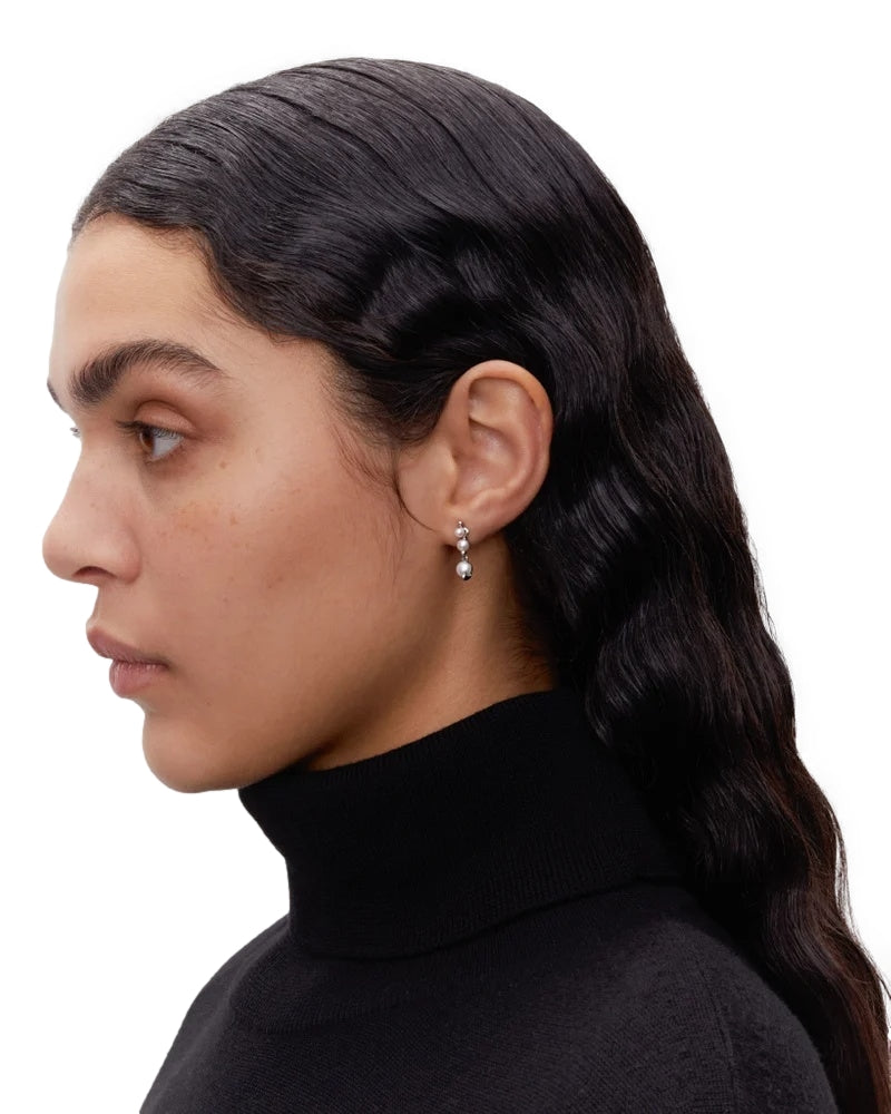 Maria Black Shibuya San Stud Øredobber Sølv - modostore.no