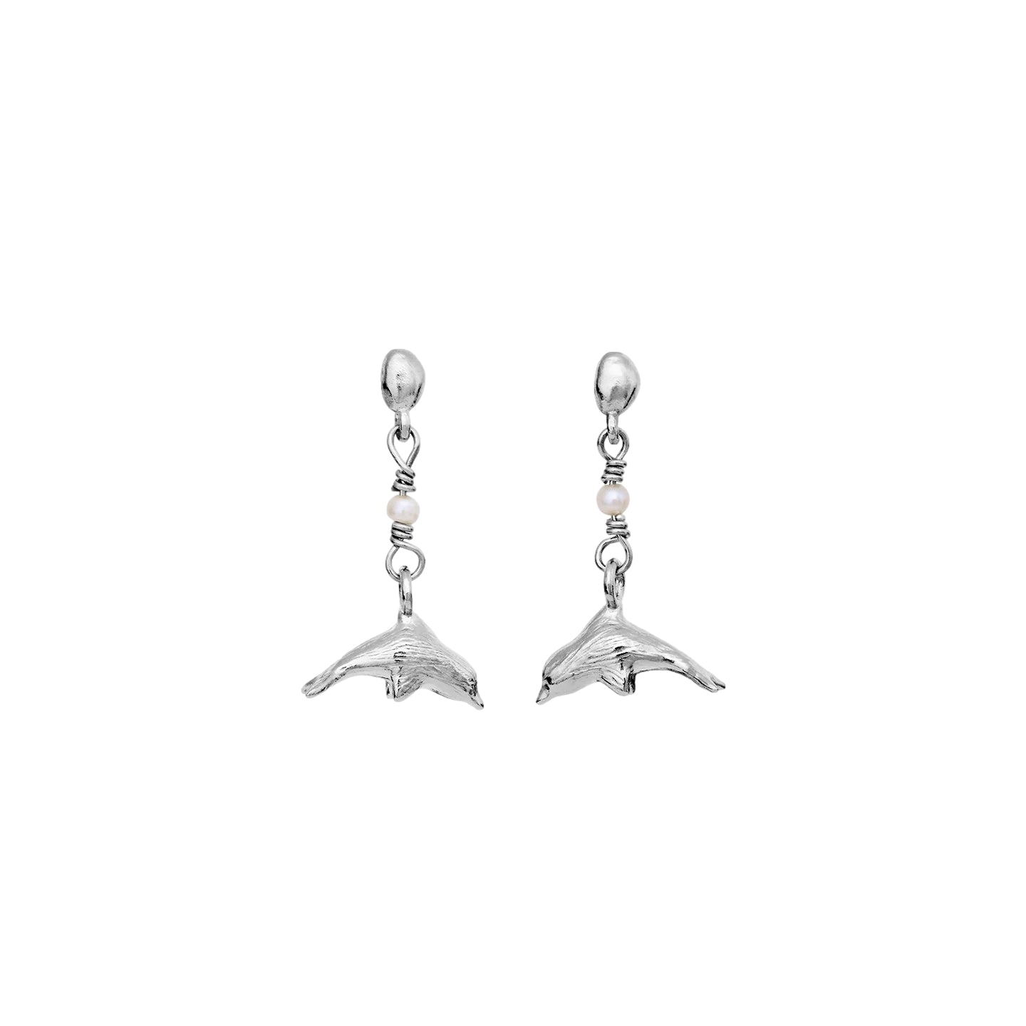 Maanesten Adella Earrings Øredobber Sølv - modostore.no