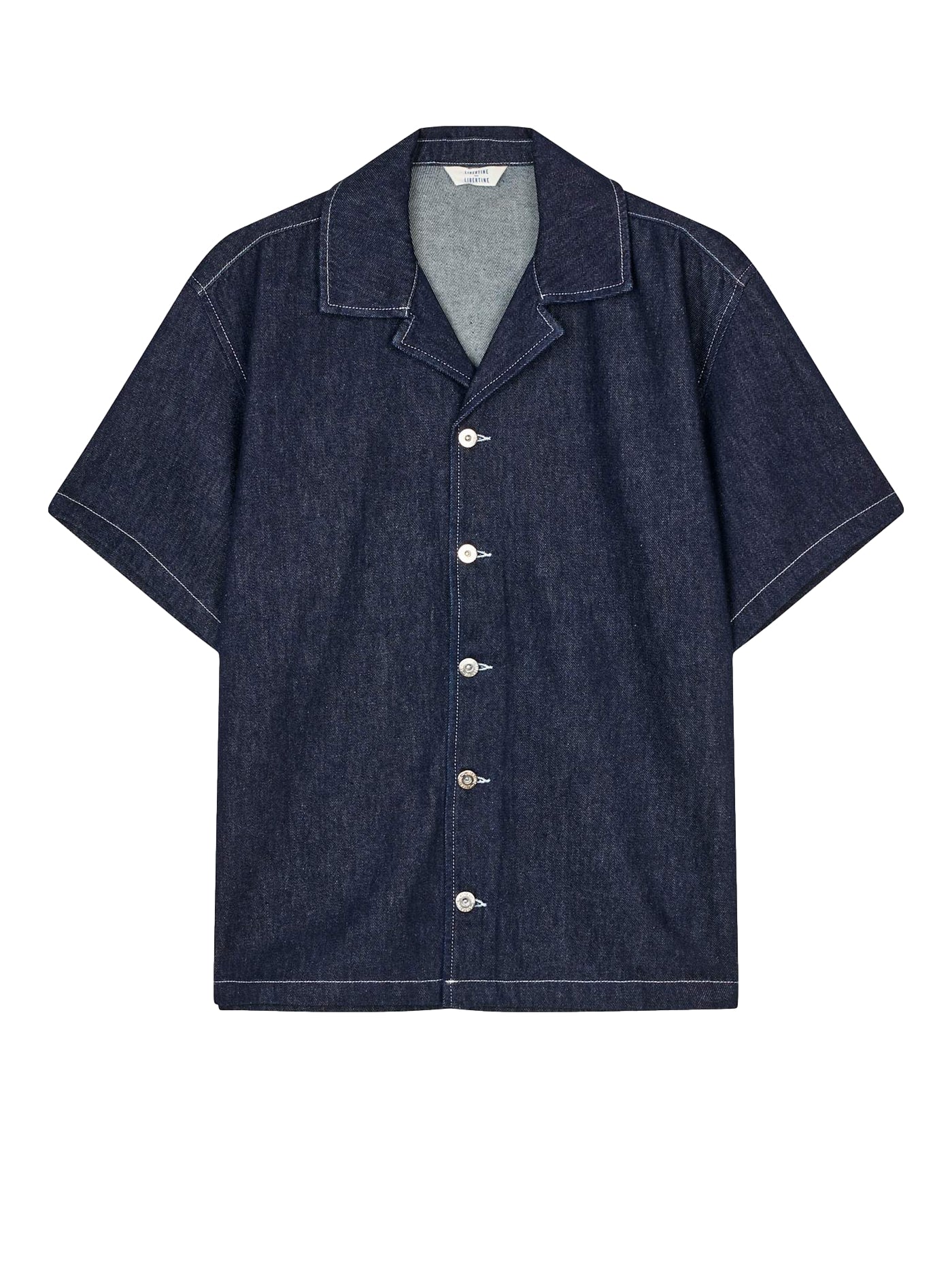 Libertine Libertine Volcano Shirt Jakke Indigo - modostore.no