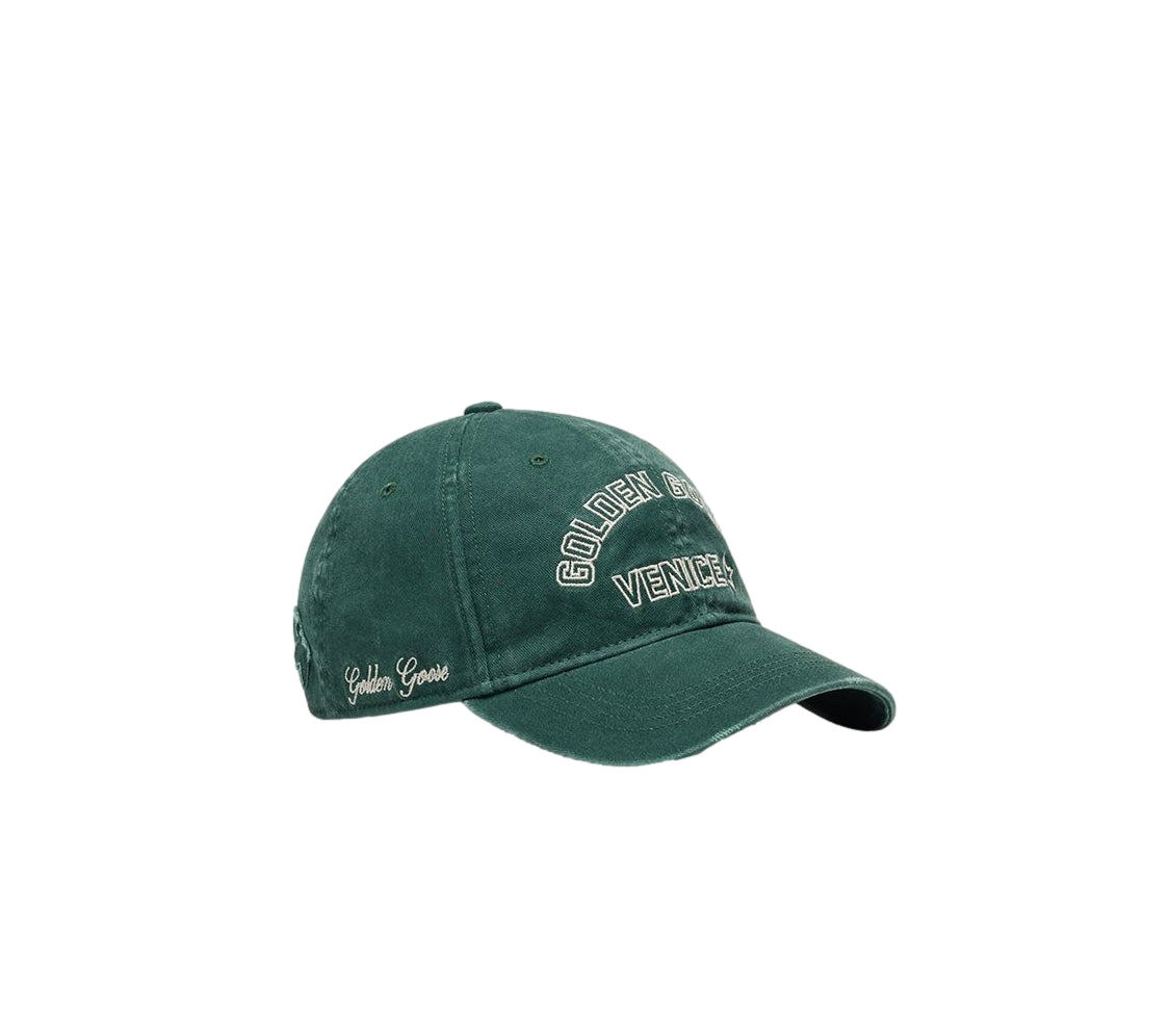 Golden Goose Journey Baseball Cap Caps Grønn
