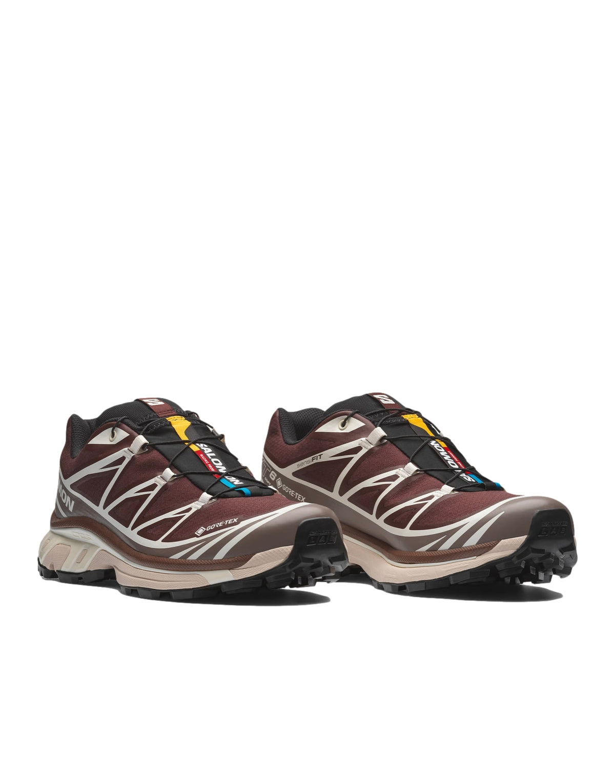 Salomon XT-6 GTX Bitter Chocolate/Iron/Vanilla Ice Sko Rødbrun