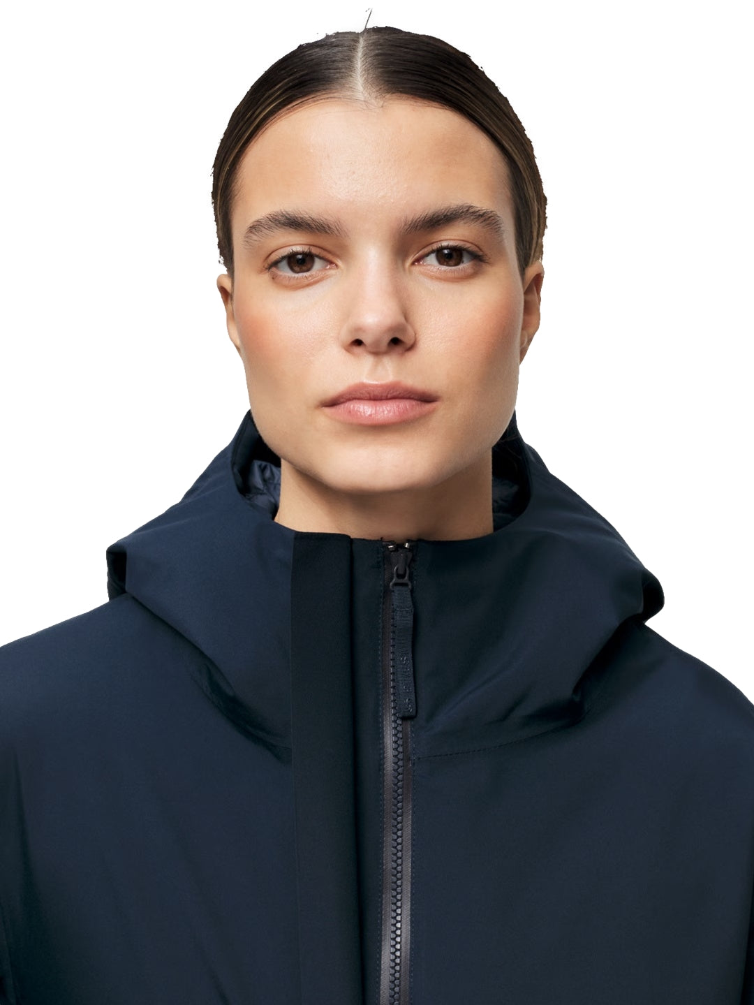 Blæst Ramoen Primaloft Parka Dark Navy Jakke Mørkeblå - modostore.no
