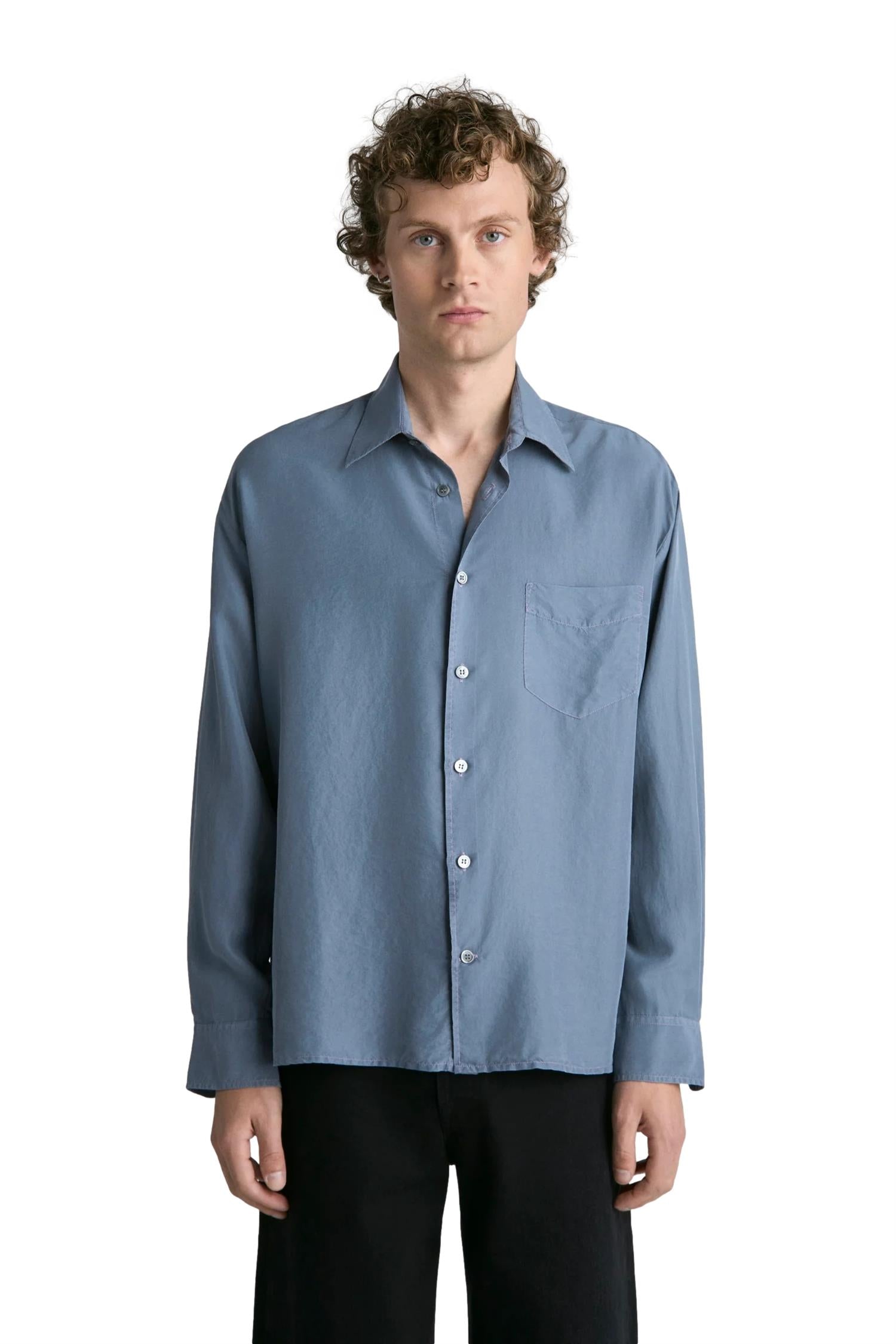 Livid Keen Skjorte Gråblå - modostore.no