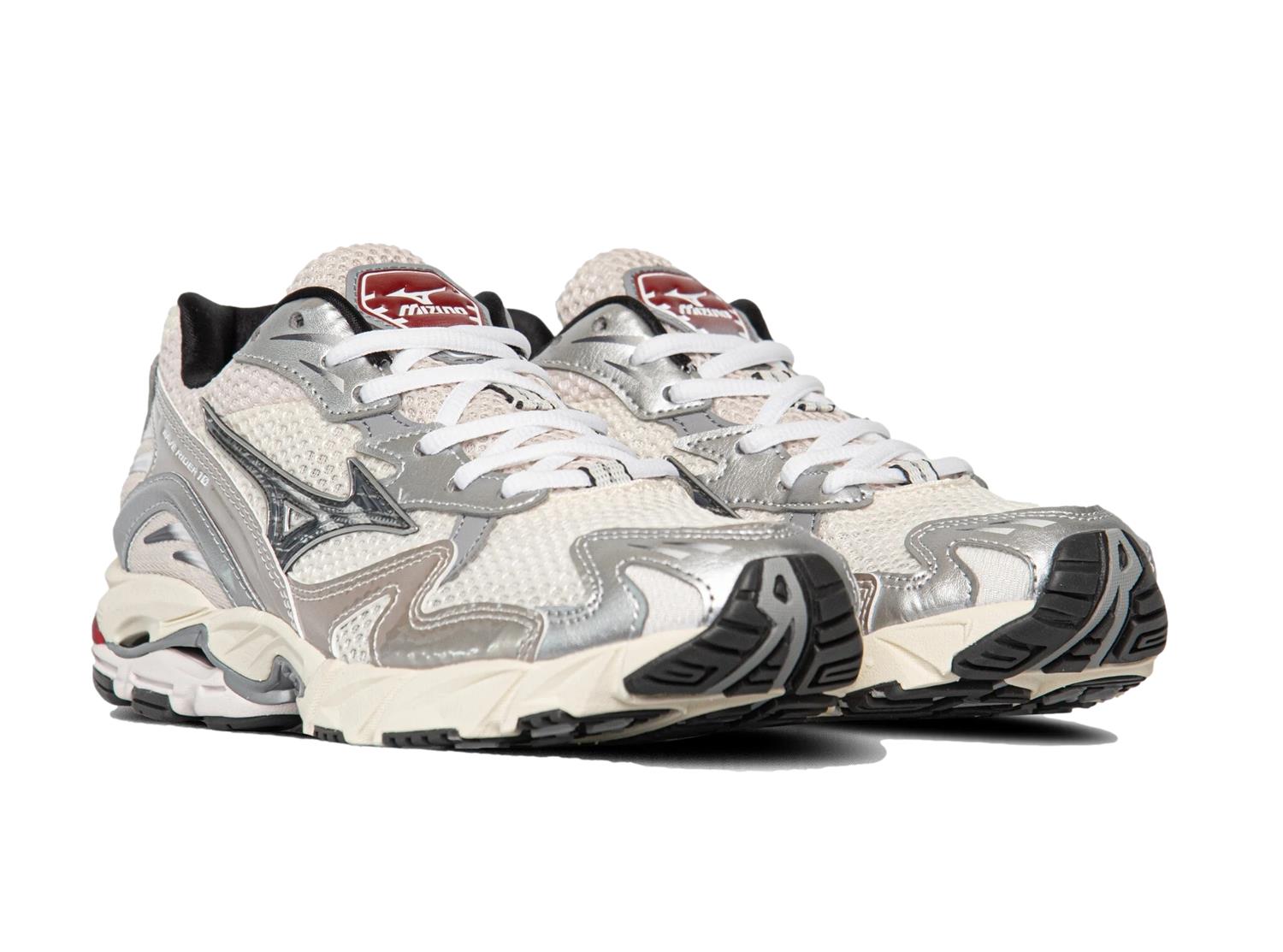 Mizuno Wave Rider 10 Sko Off-White - modostore.no