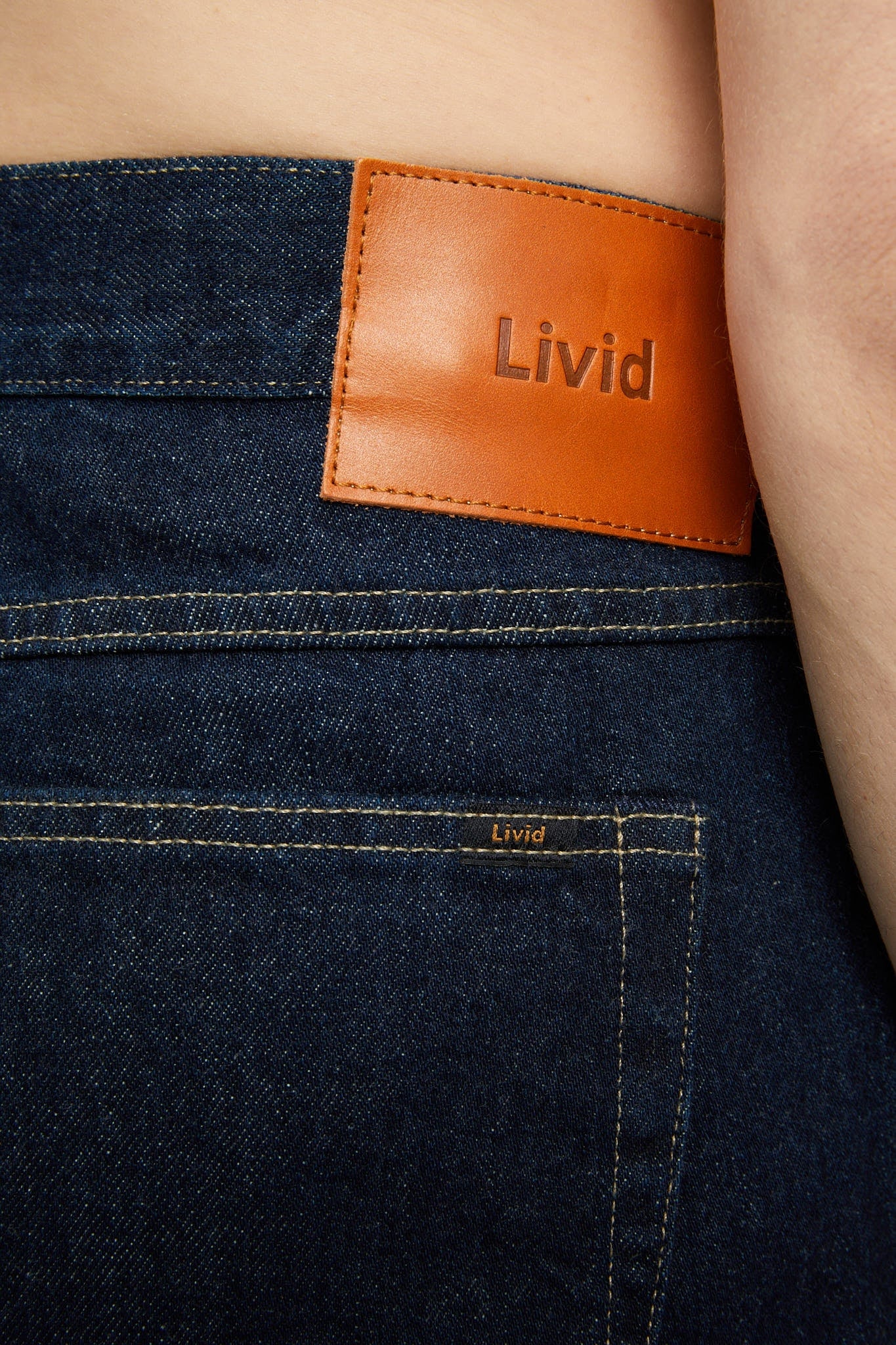 Livid Barnes Japan Rinse Jeans Mørkeblå