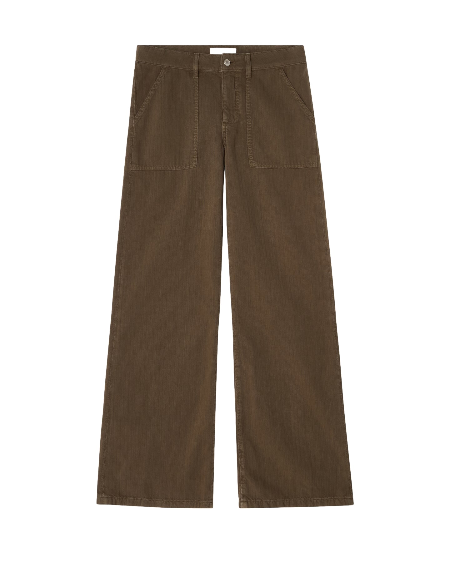 Jeanerica Guell Chevron Khaki Green Bukse Khaki