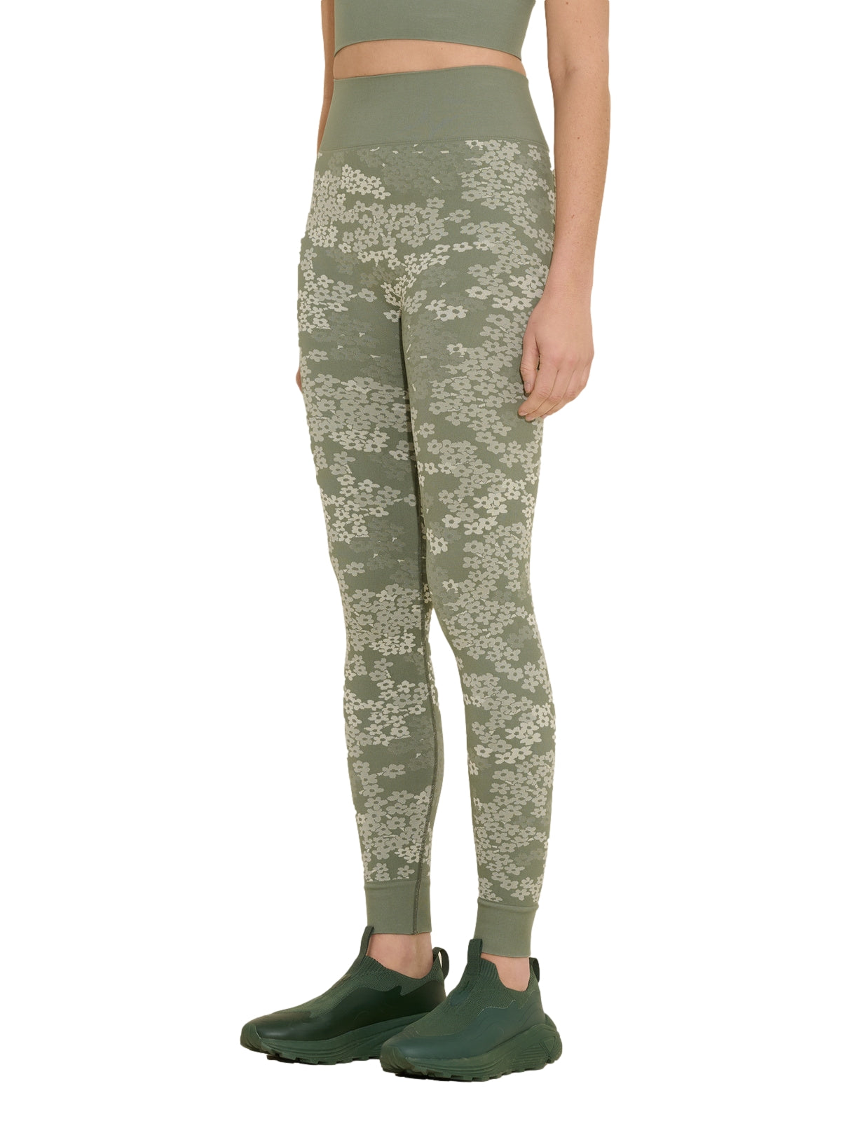 Holzweiler Seamless jacquard tights Tights Grønn