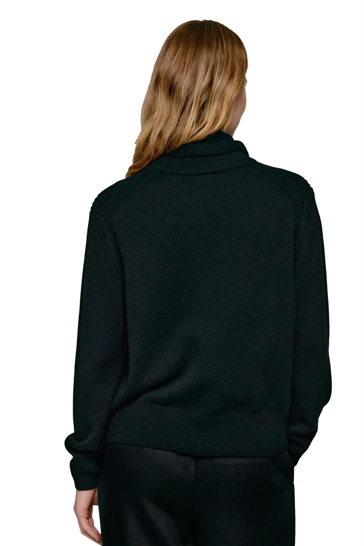 Julie Josephine Alma Sweater Genser Sort - modostore.no