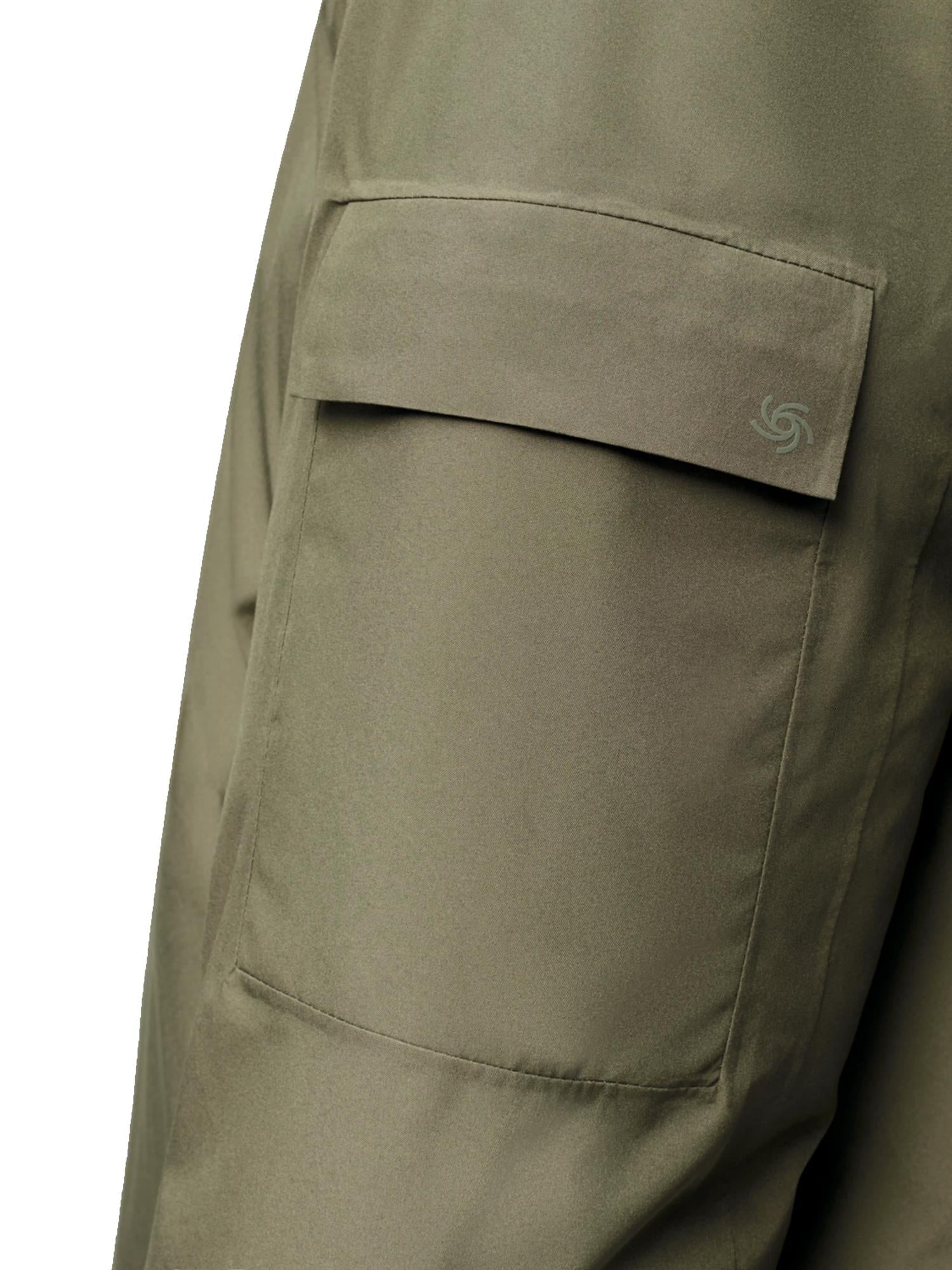 Blæst Bjorli Down Jacket Grape Leaf Jakke Oliven