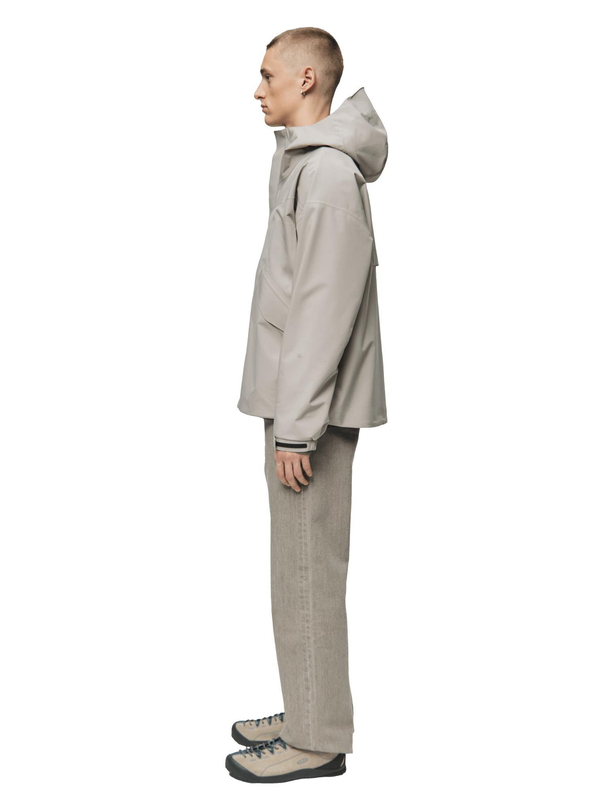 Blæst Synes Jacket Low Tide Jakke Beige Grå