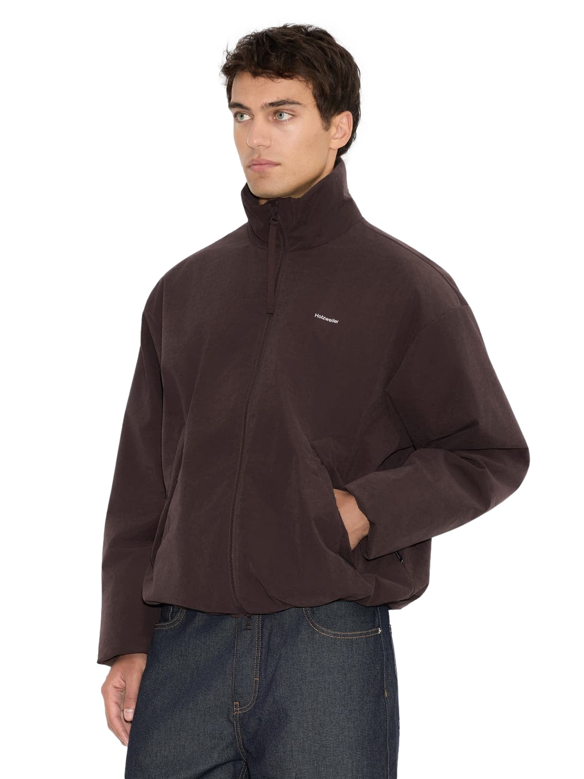 Holzweiler Narvik Brushed Lt Jacket Jakke Brun