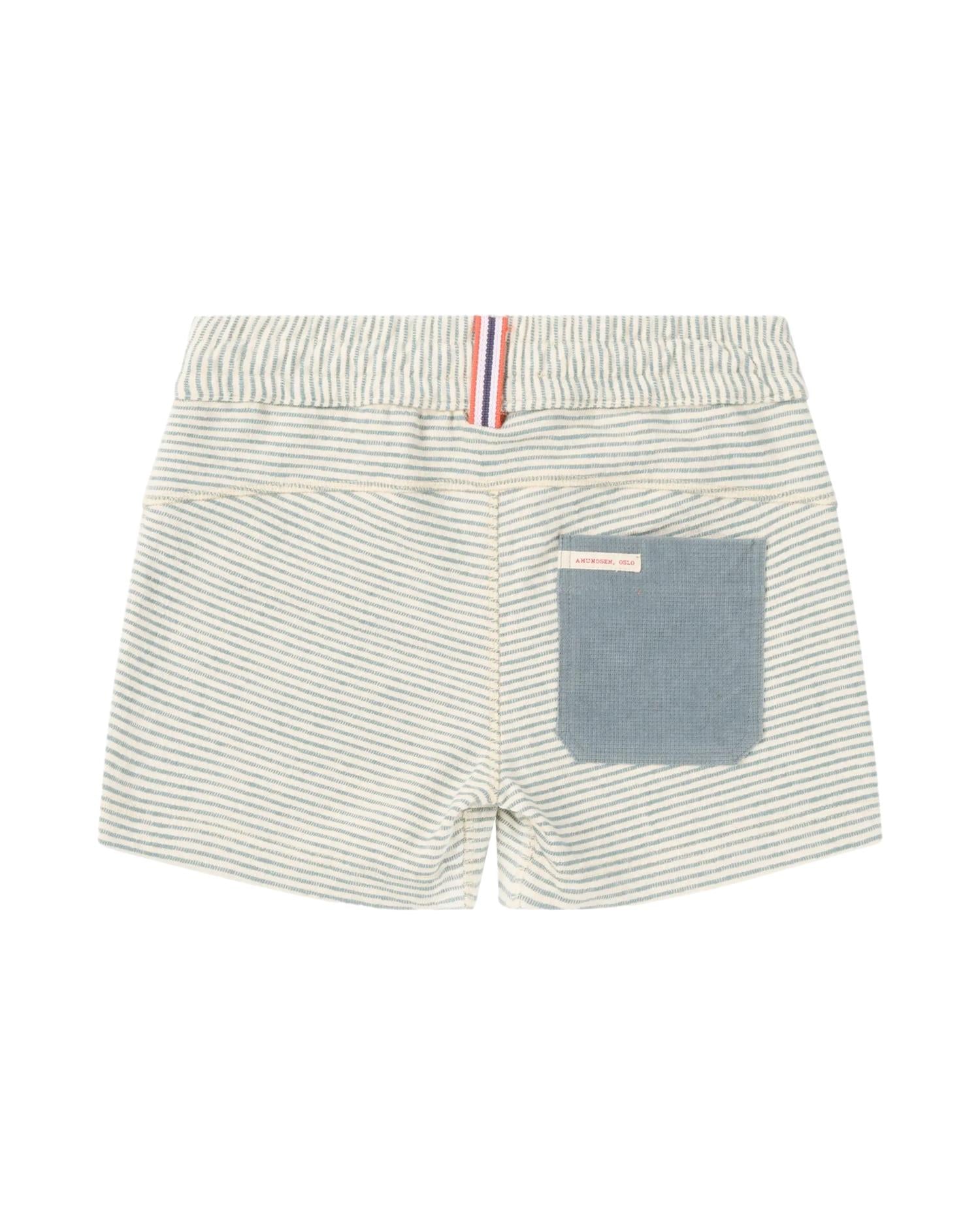 Amundsen 4Incher Chukka Shorts Womens Shorts Lyseblå Striper - modostore.no