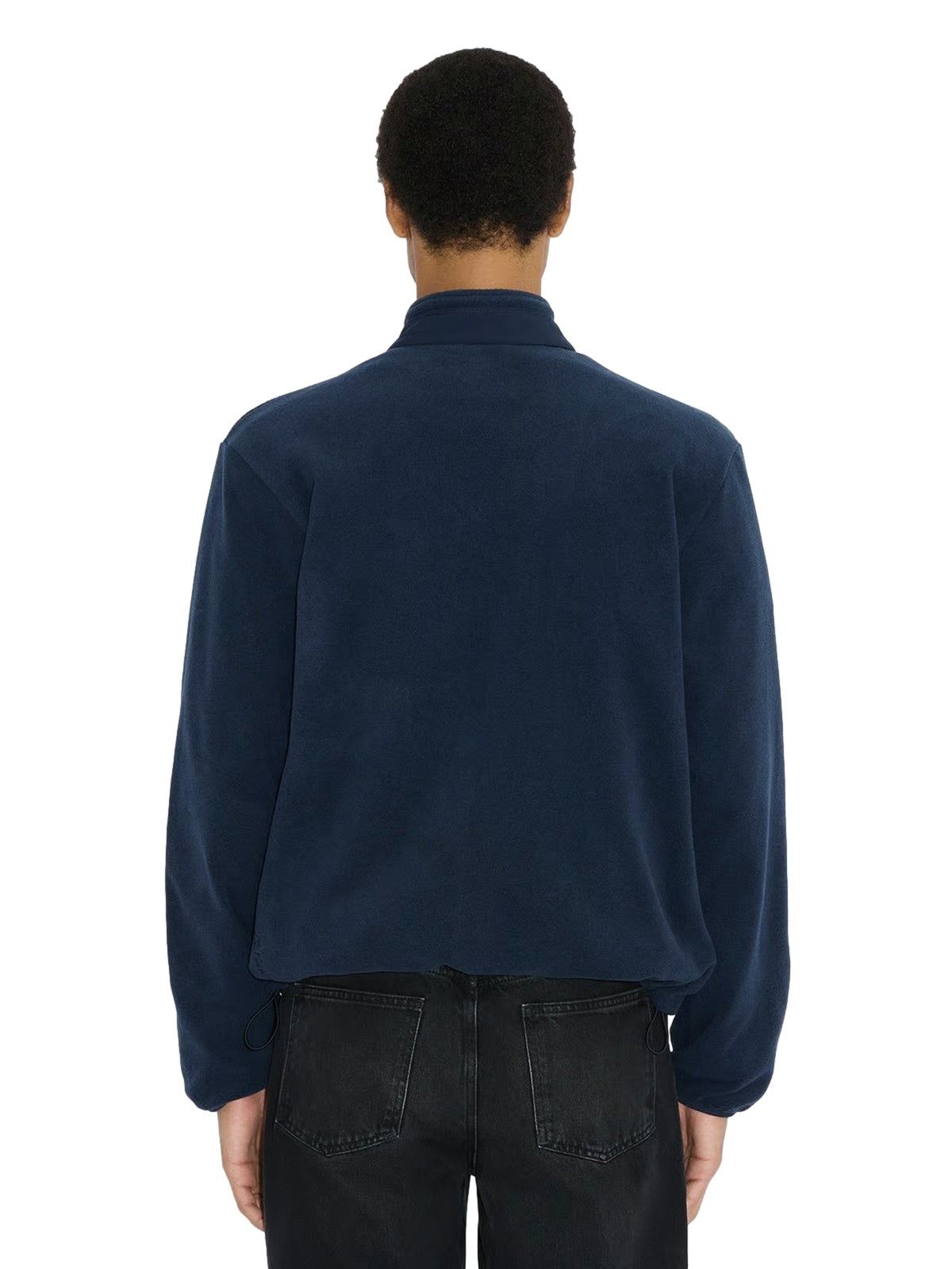 Holzweiler Dovre Fleece Jacket Jakke Navy - modostore.no