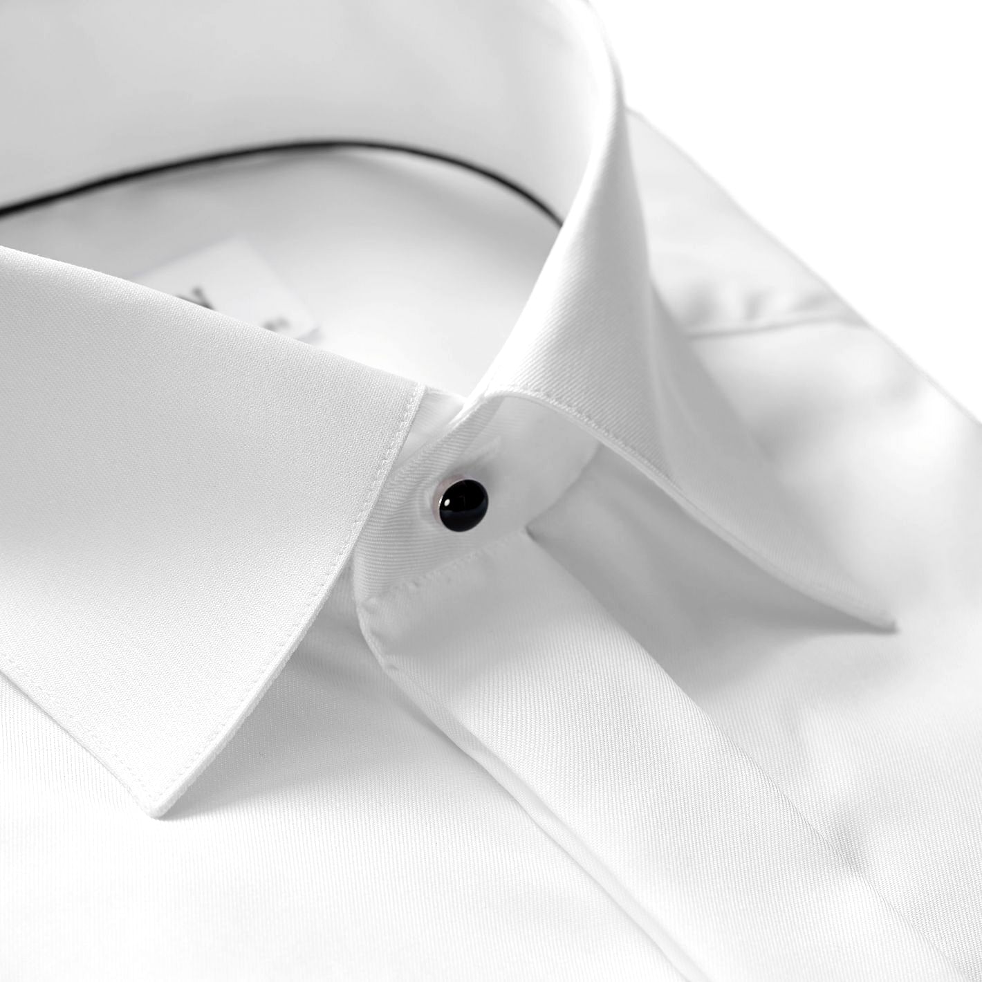 Eton Contemporary Evening White Signature Twill Shirt Skjorte Hvit - modostore.no