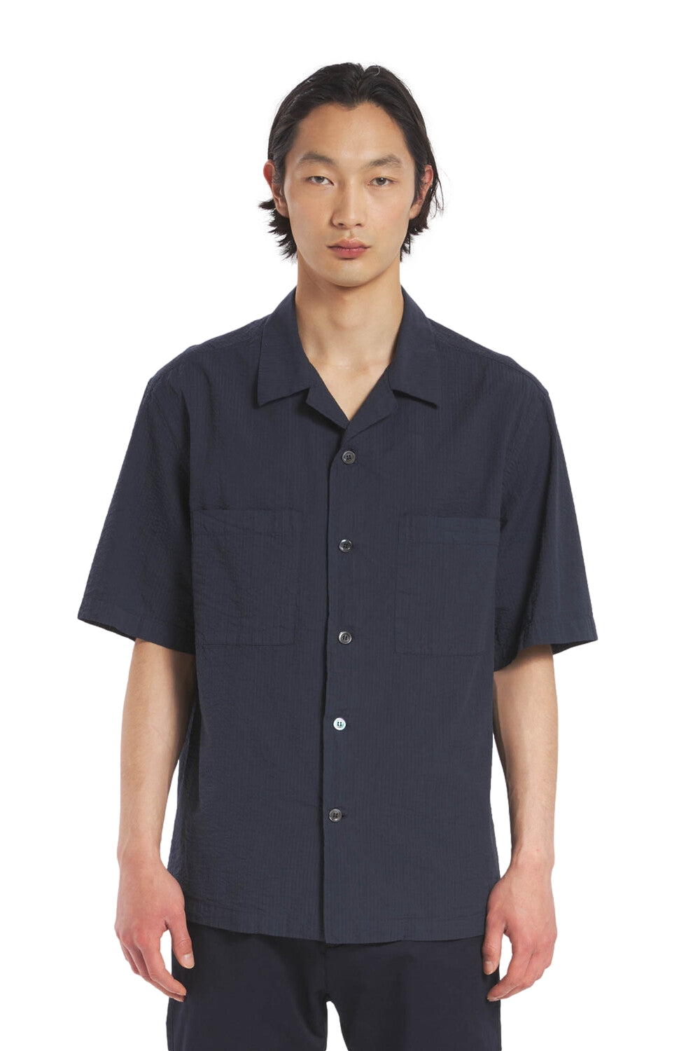 Barena Venezia Camicia Solana Lassa Skjorte Mørkeblå - modostore.no