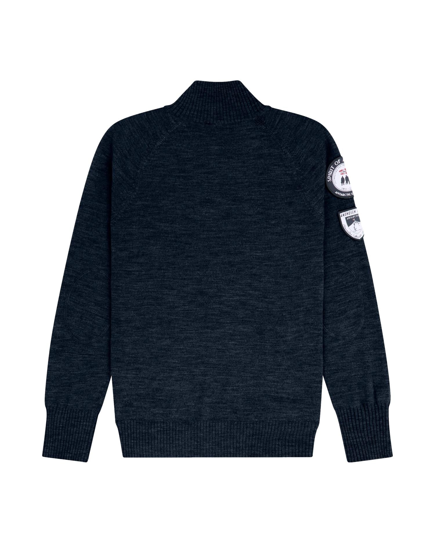 Mørkeblå Amundsen Peak Half Zip damesgenser med halvt glidelås og myk, komfortabel passform.