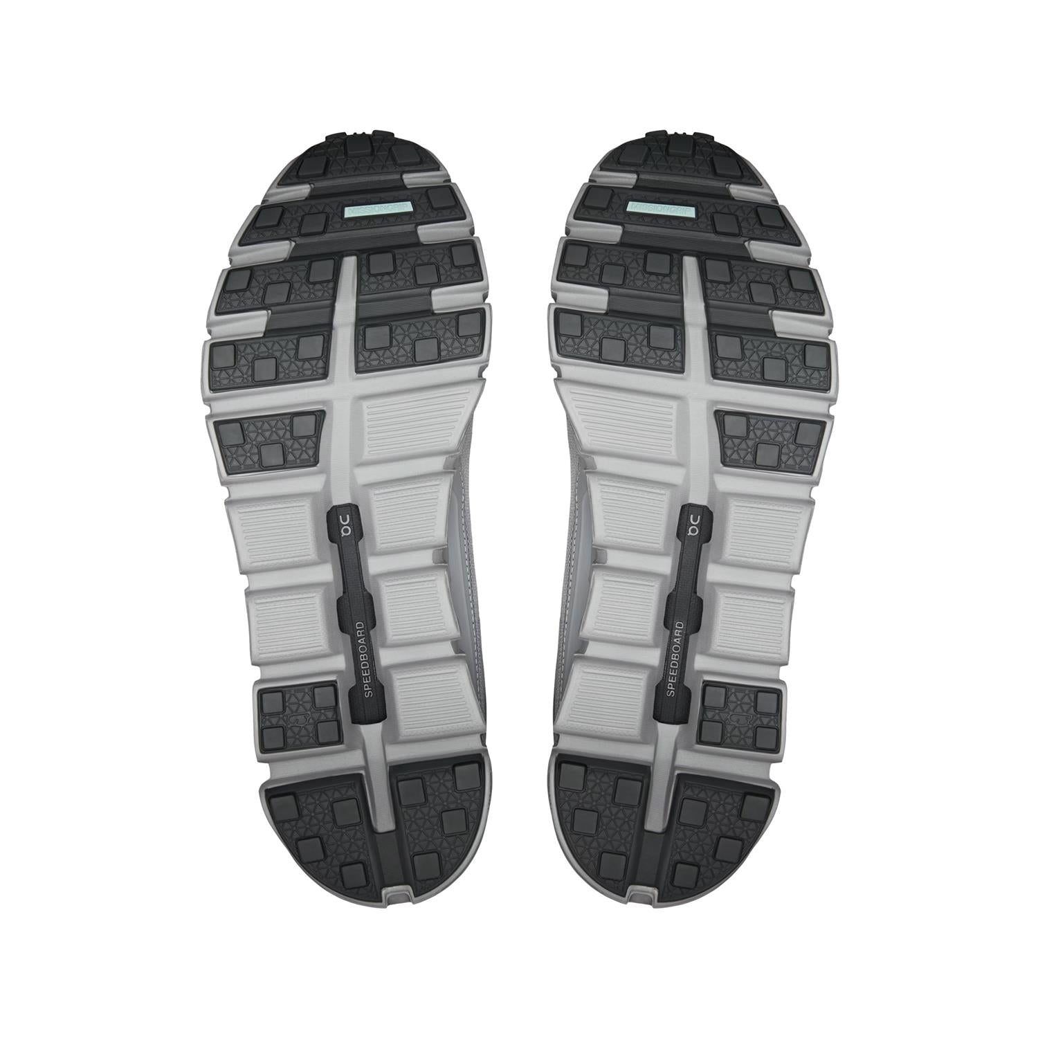 ON Cloud 6 Geo Waterproof Alloy/Alloy Sko Grå - modostore.no