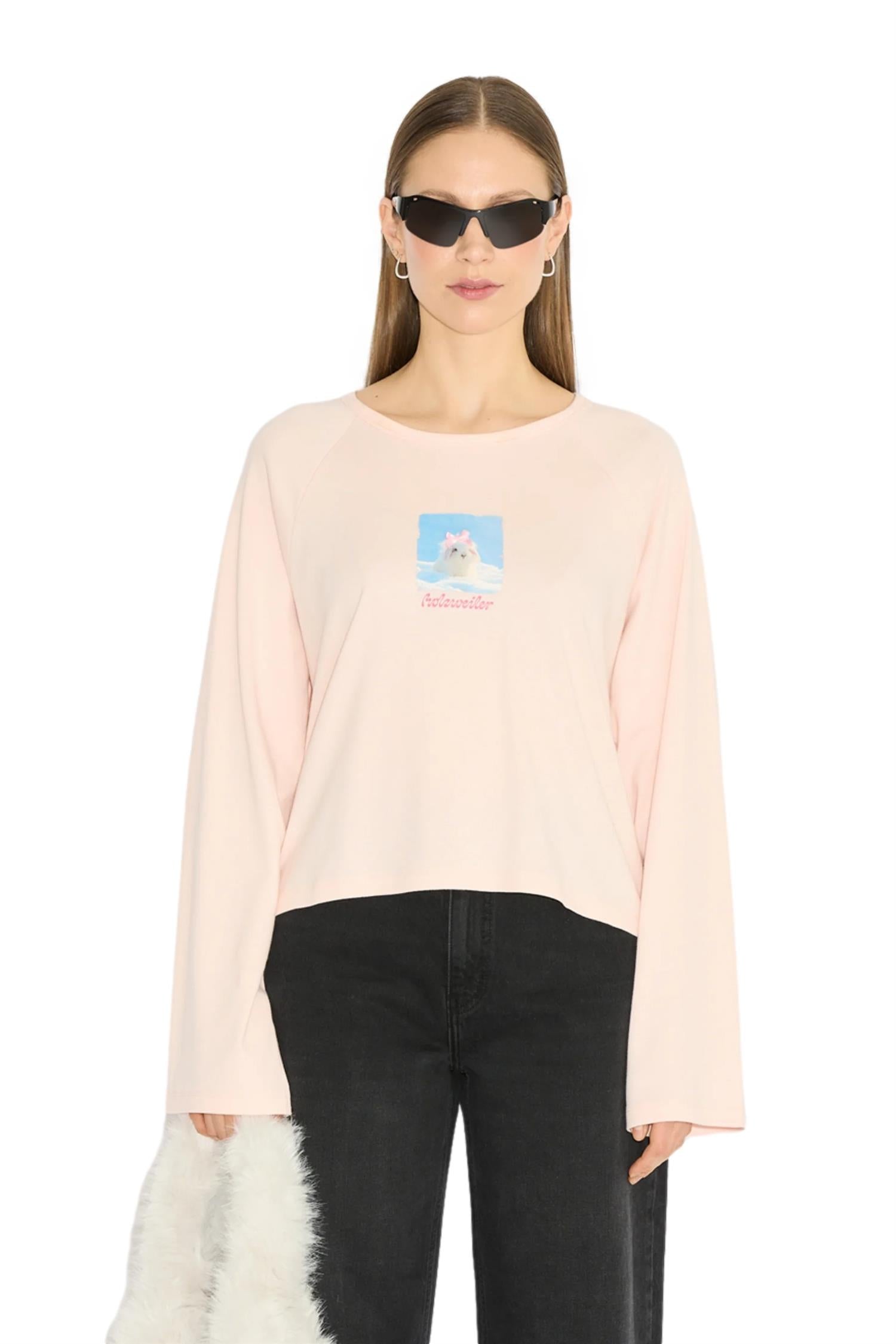 Holzweiler Kitty LS Topp Lyserosa