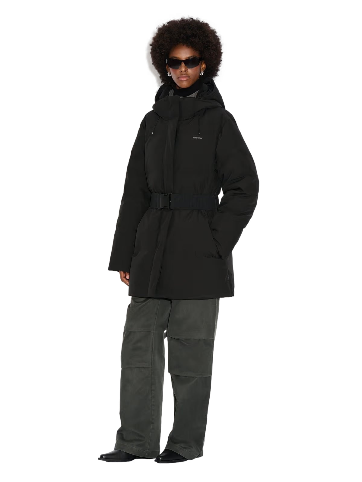 Holzweiler Besseggen Lt Down Jacket Black Jakke Sort - modostore.no