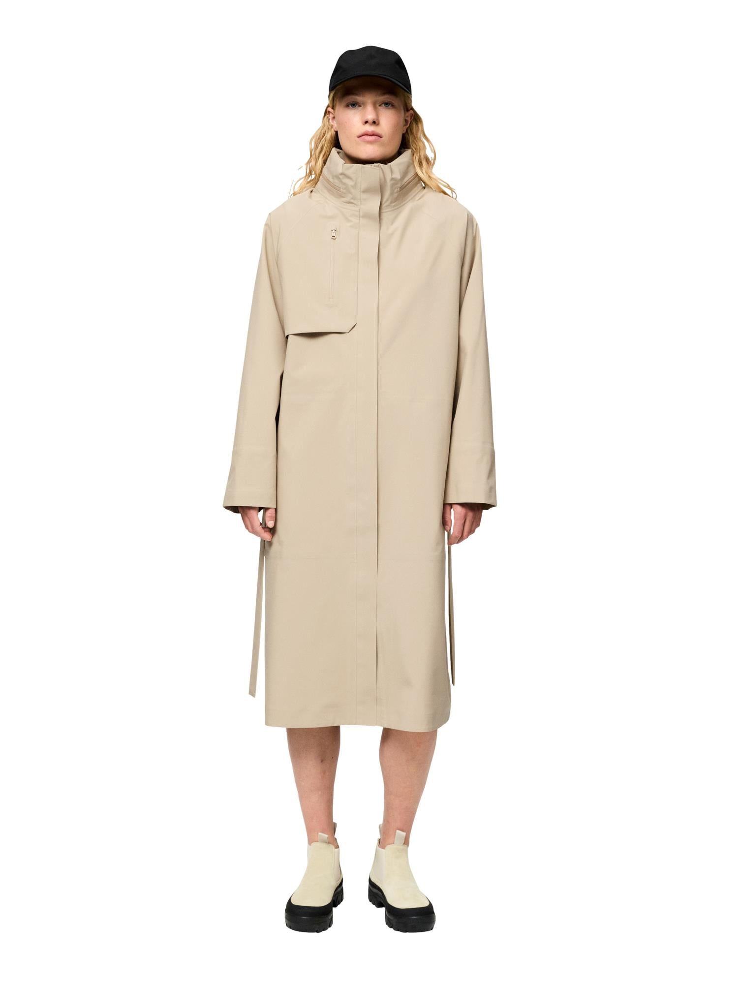 Blæst Vik Coat Jakke Beige - modostore.no