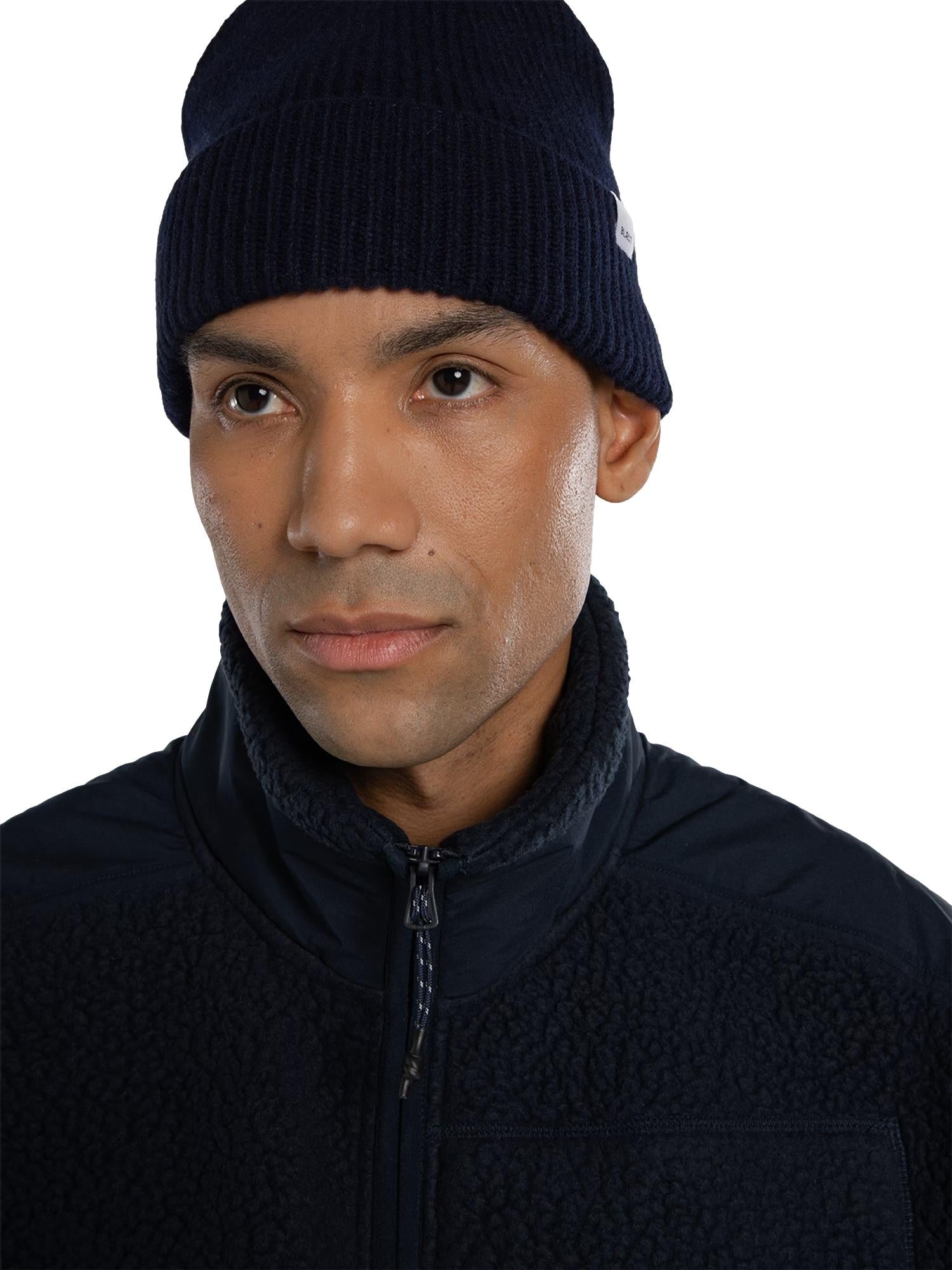 Blæst Beanie Dark Navy Lue Mørkeblå - modostore.no