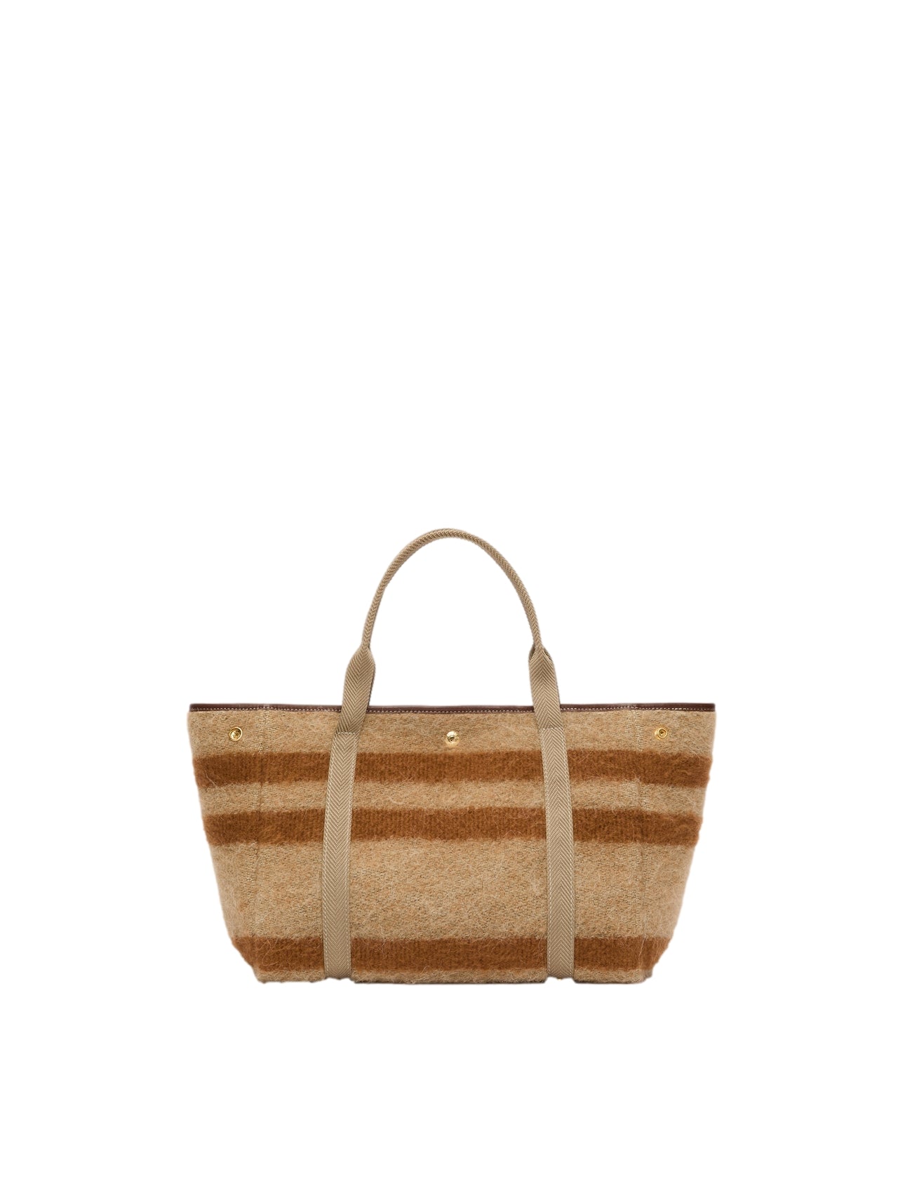Rue de Verneuil Traversée M Mongolian Blanket 02 Veske Beige Mønster
