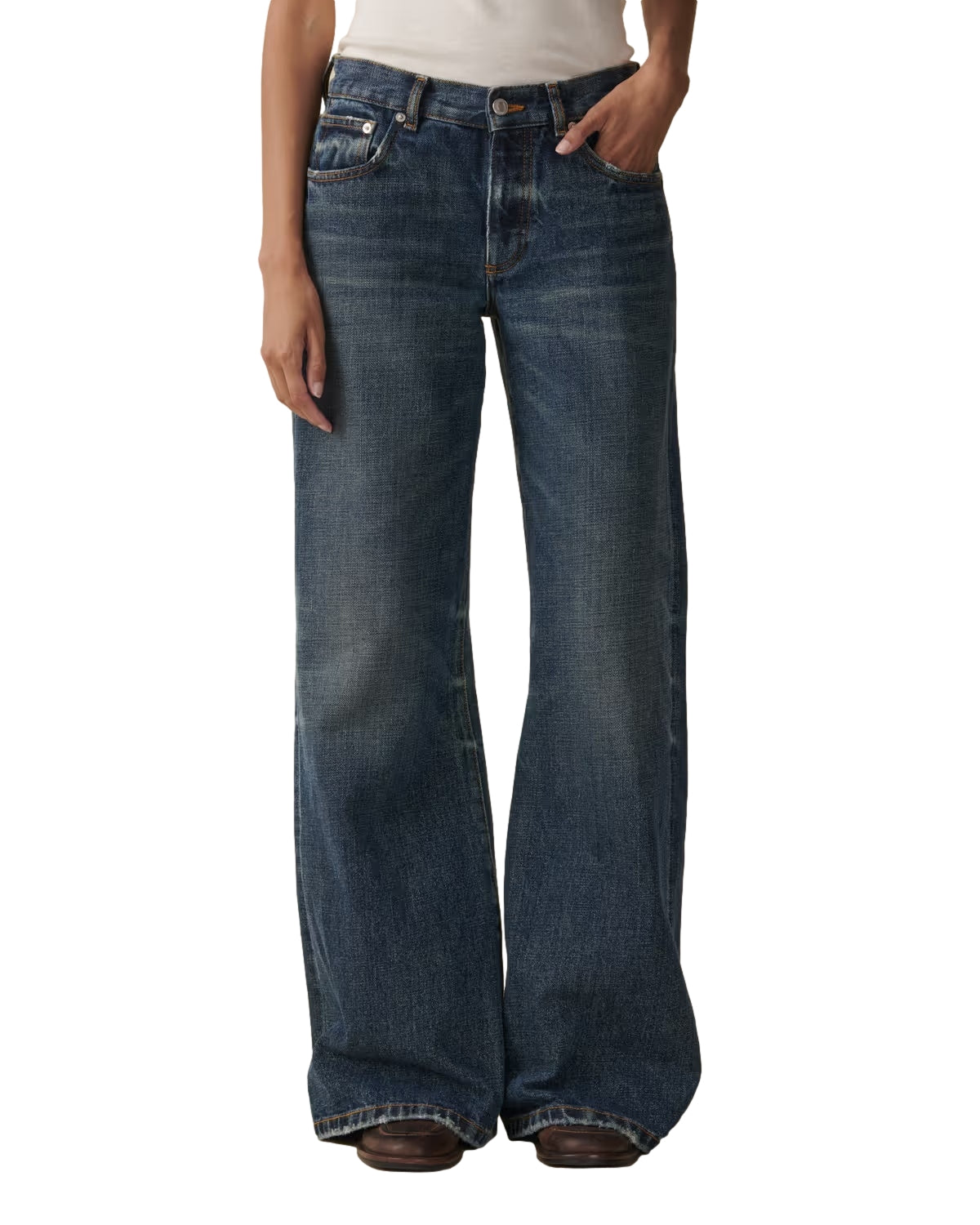 Jeanerica Kyoto Blue Mezzo Jeans Blå - modostore.no